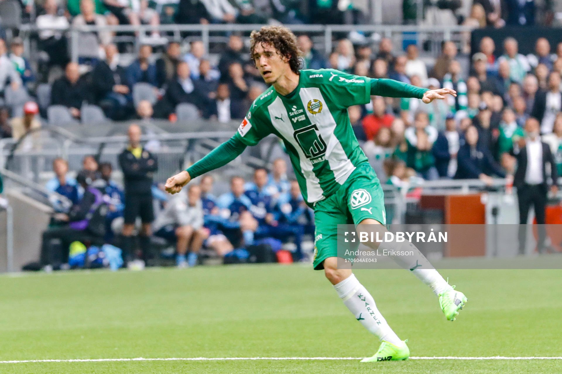 Hammarbys Romulo Cabral Pereira Pinto gör 2-1