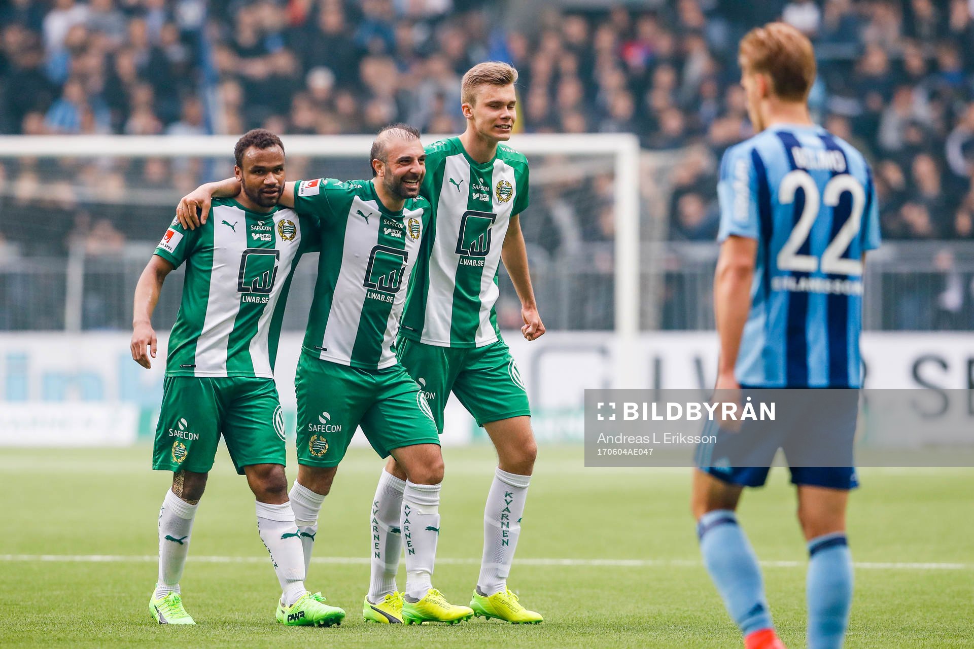 Hammarbys Serge-Junior Martinsson Ngouali , Kennedy