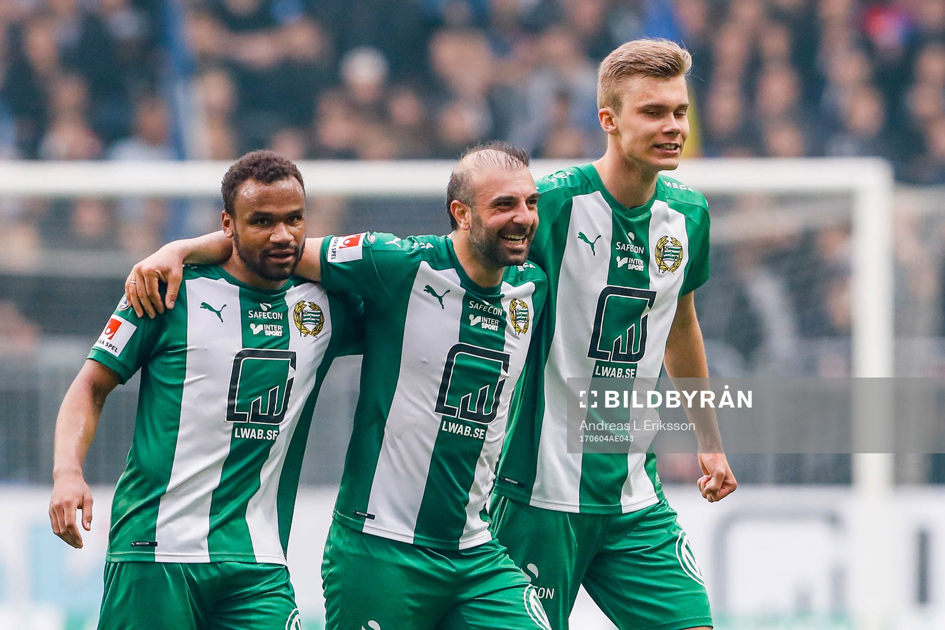 Hammarbys Serge-Junior Martinsson Ngouali , Kennedy