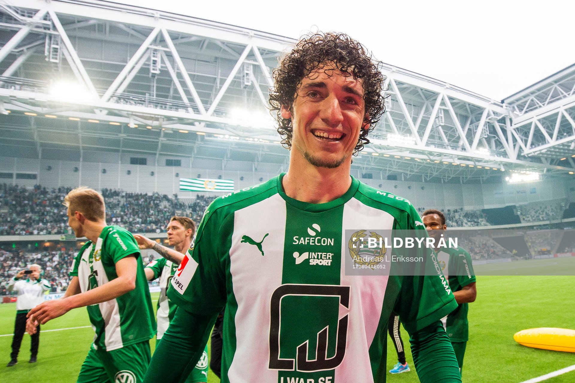 Hammarbys Romulo Cabral Pereira Pinto jublar