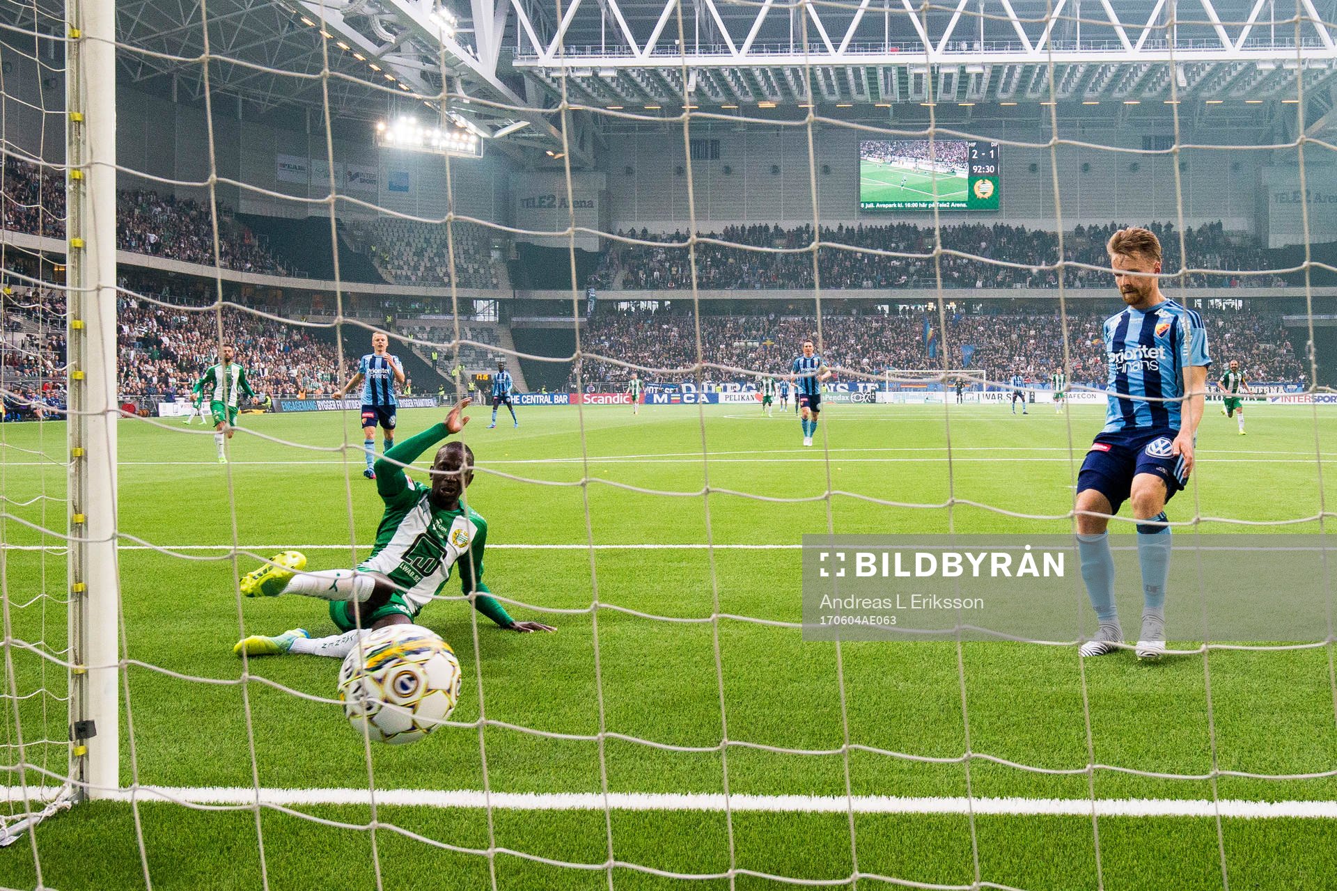 Hammarbys Pa Amat Dibba gör 3-1 framför ögonen på