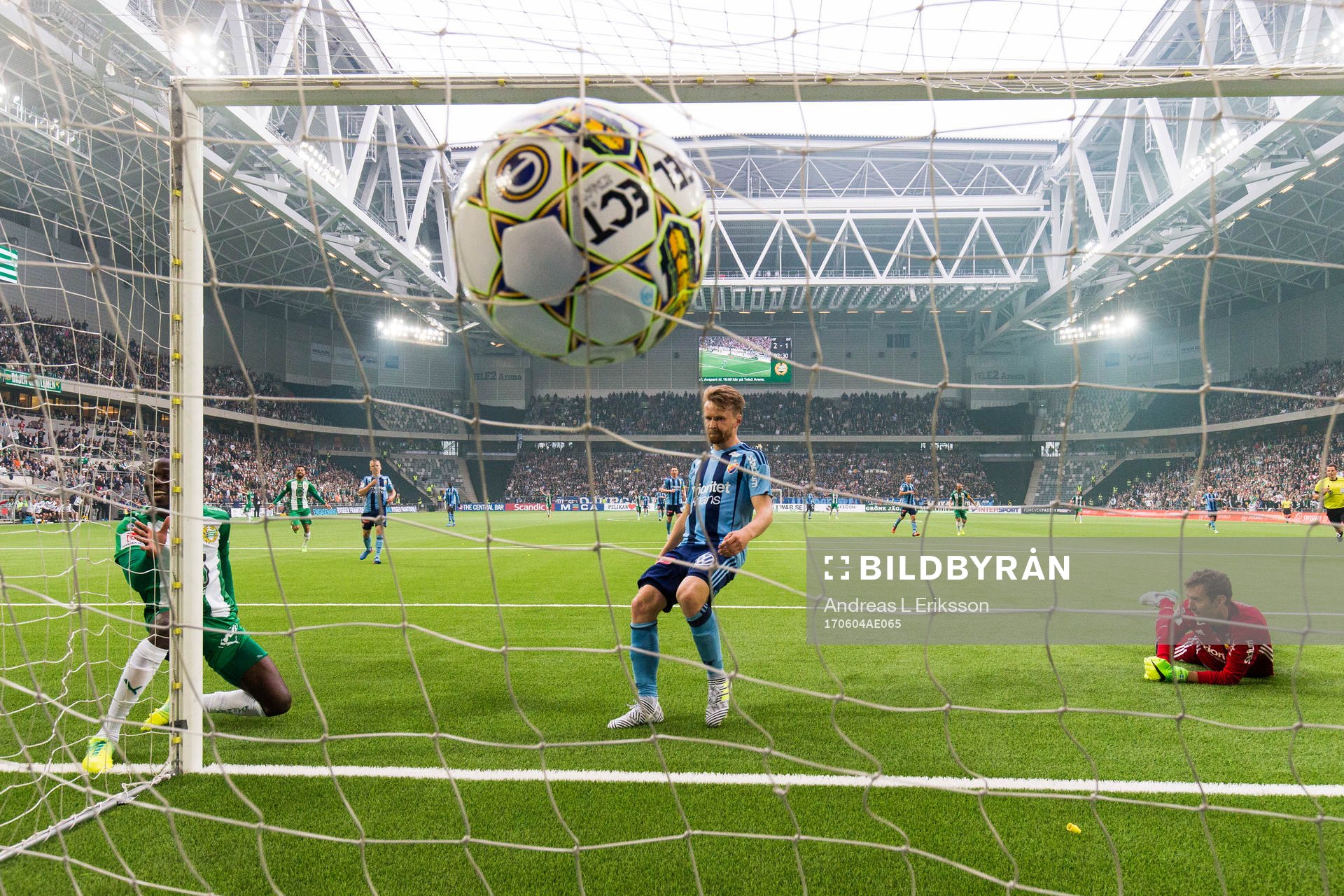 Hammarbys Pa Amat Dibba gör 3-1 framför ögonen på