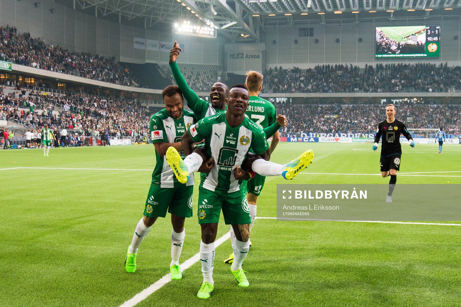 Hammarbys Serge-Junior Martinsson Ngouali, Pa Amat Dibba