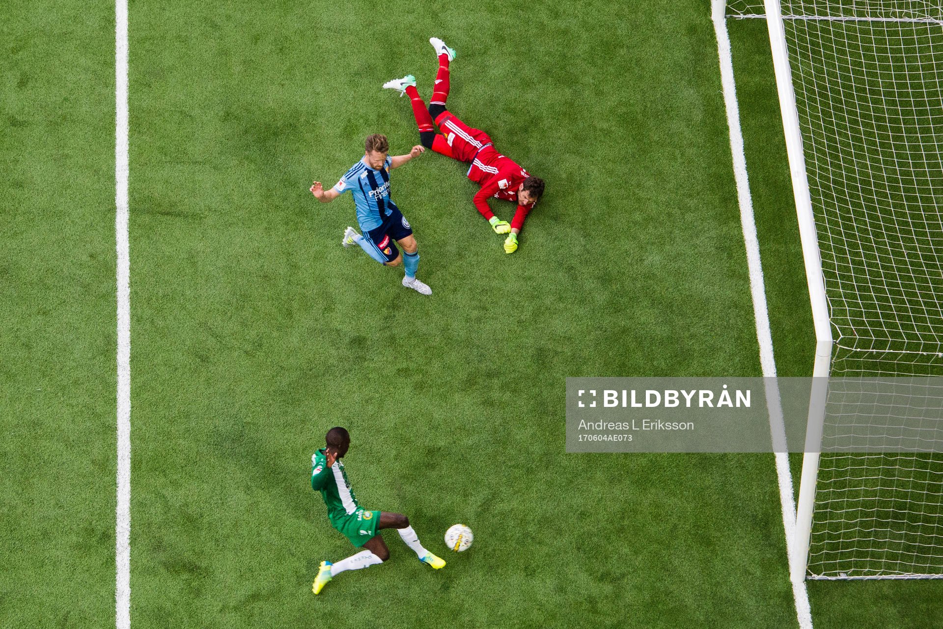 Hammarbys Pa Amat Dibba gör 3-1 förbi Djurgårdens Jacob