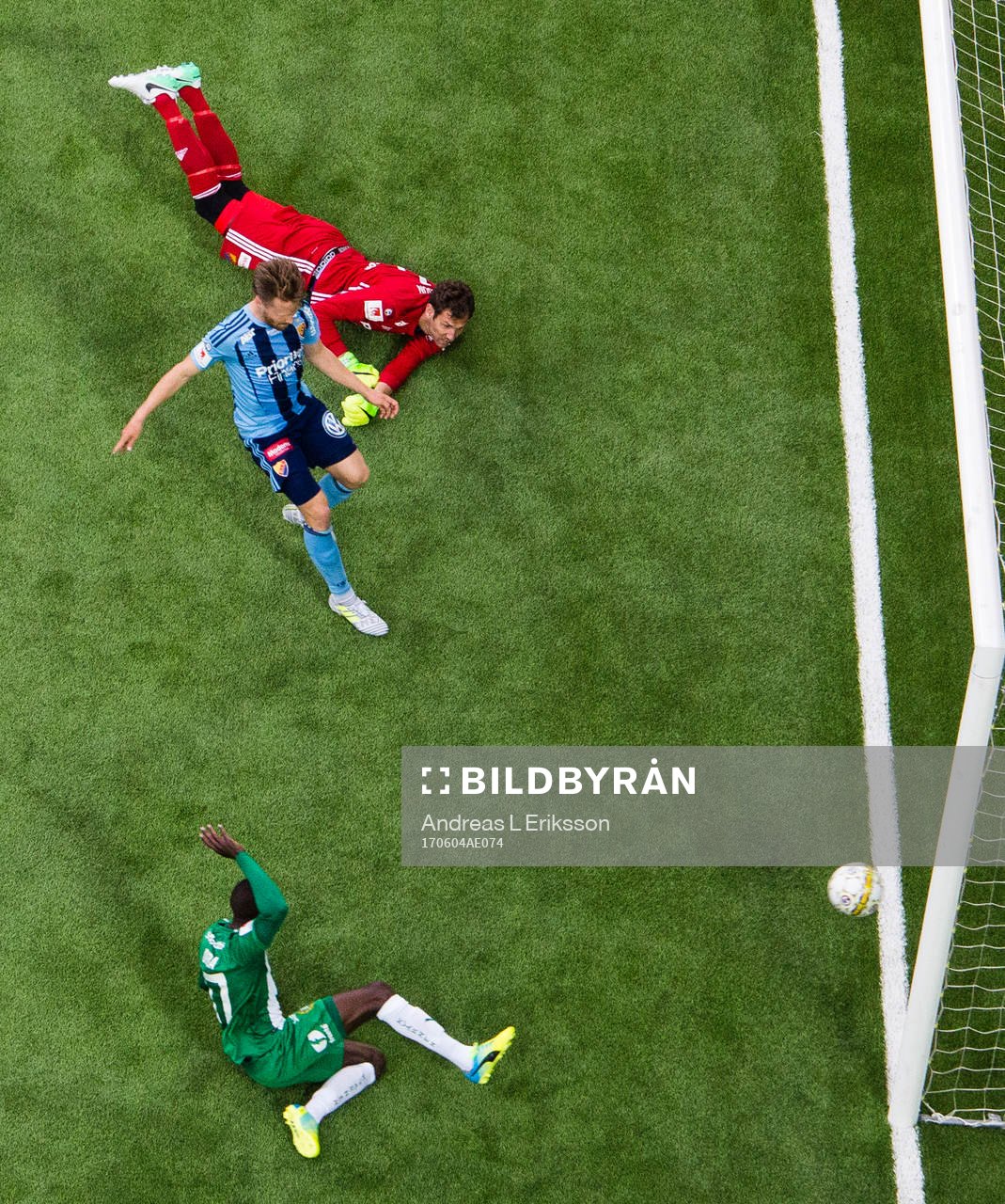 Hammarbys Pa Amat Dibba gör 3-1 förbi Djurgårdens Jacob