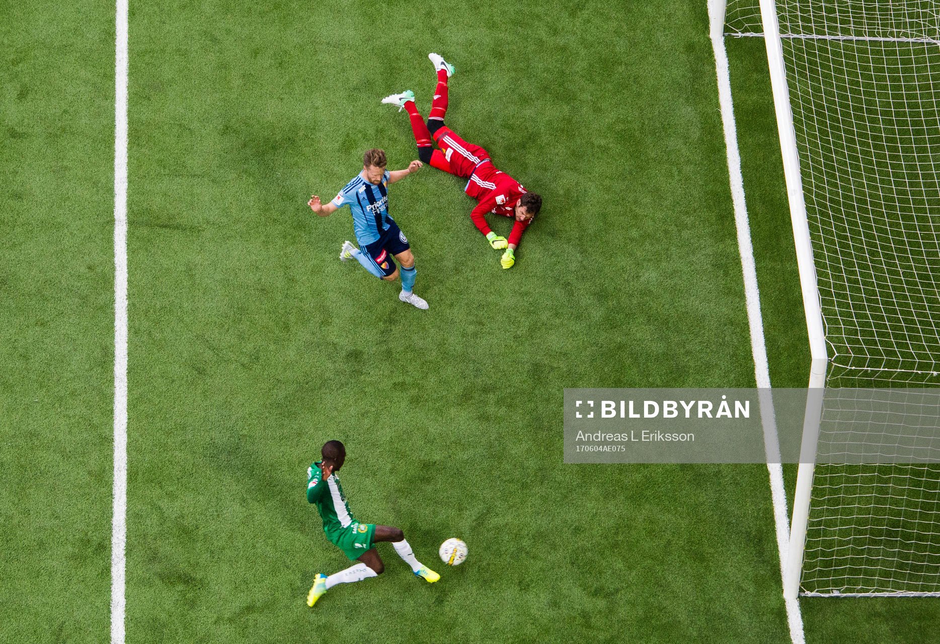 Hammarbys Pa Amat Dibba gör 3-1 förbi Djurgårdens Jacob