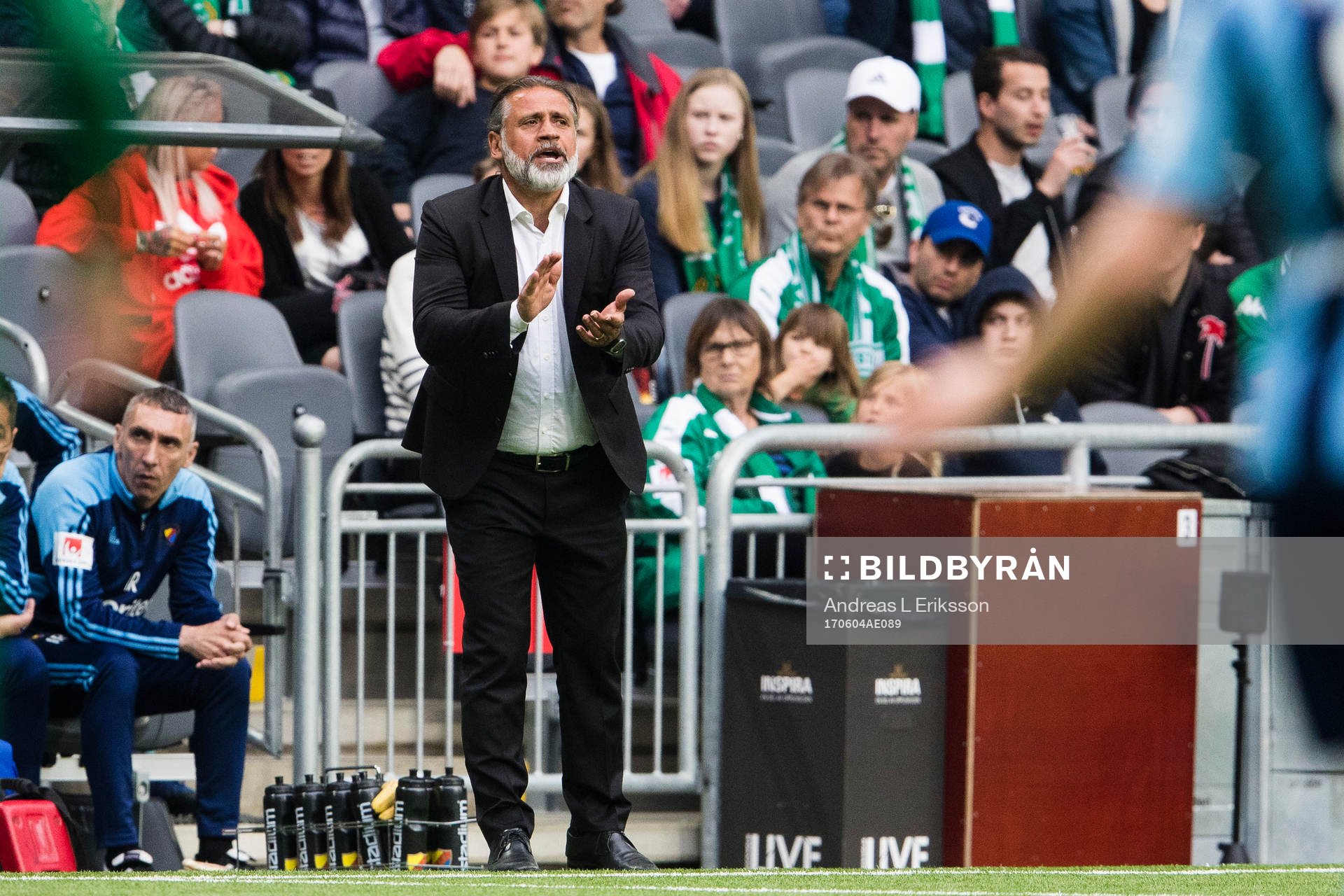 Djurgårdens tränare Özcan Melkemichel