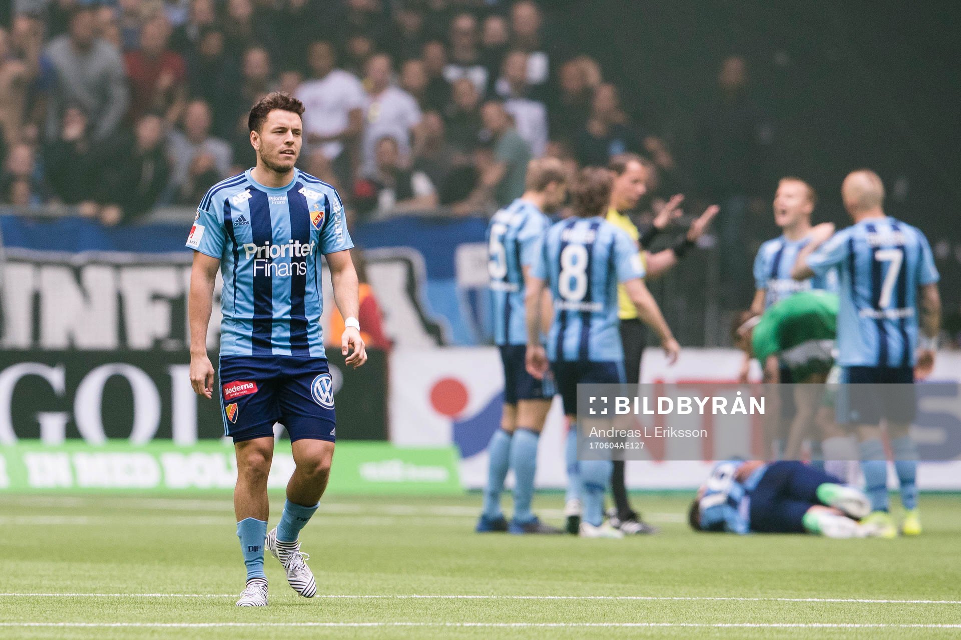 Djurgårdens Kerim Mrabti deppar