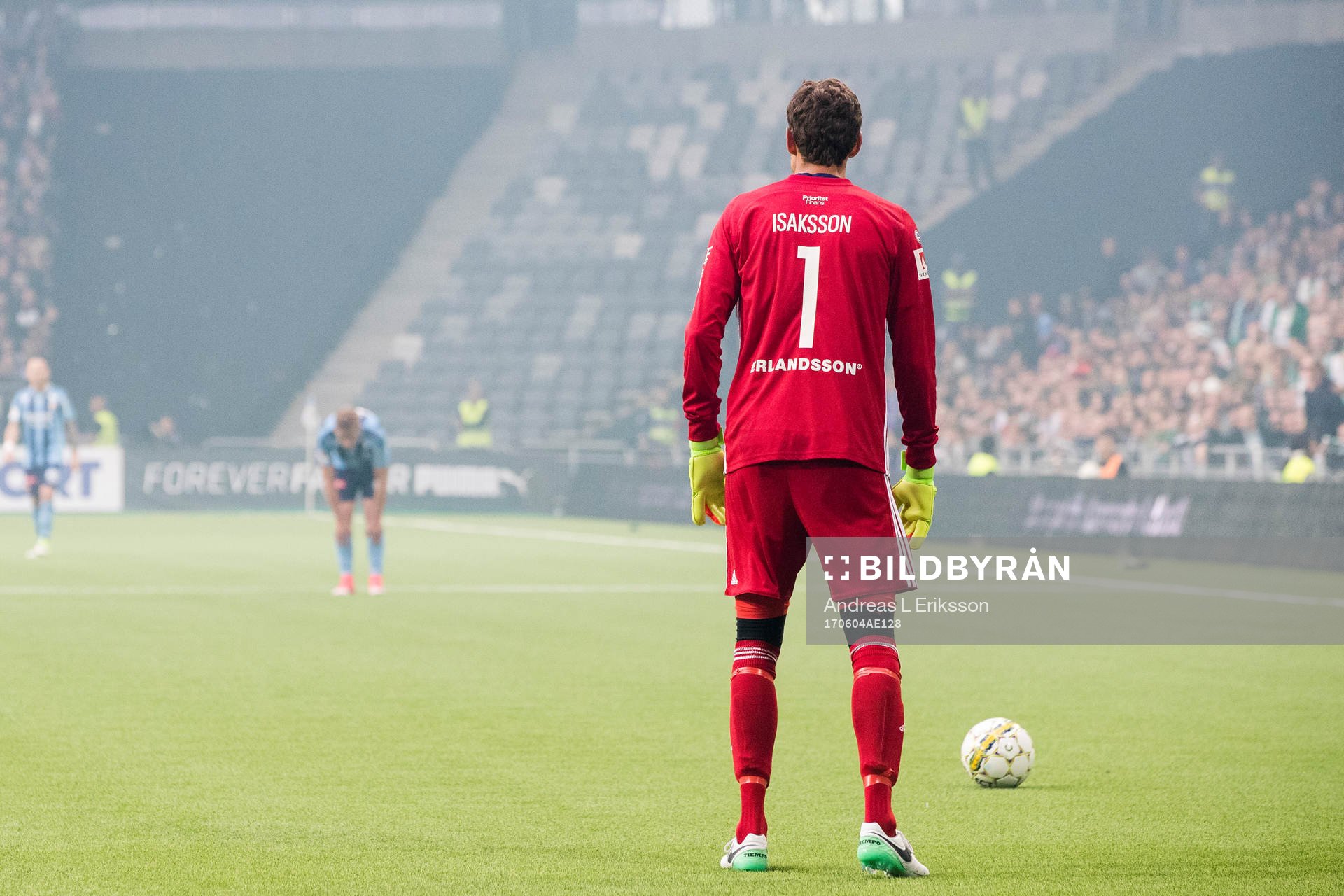 Djurgårdens målvakt Andreas Isaksson
