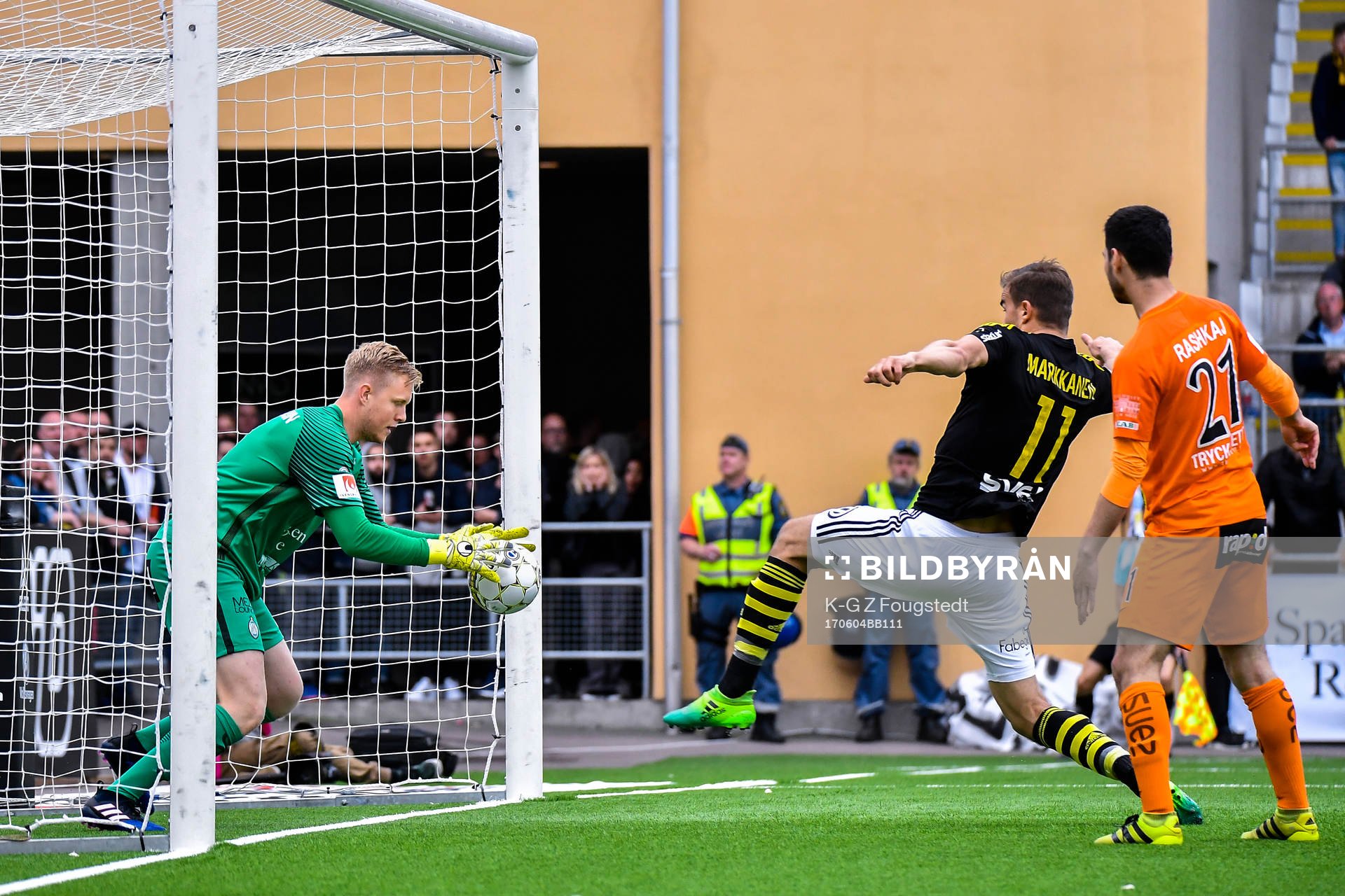 s Eero Markkanen med målchans