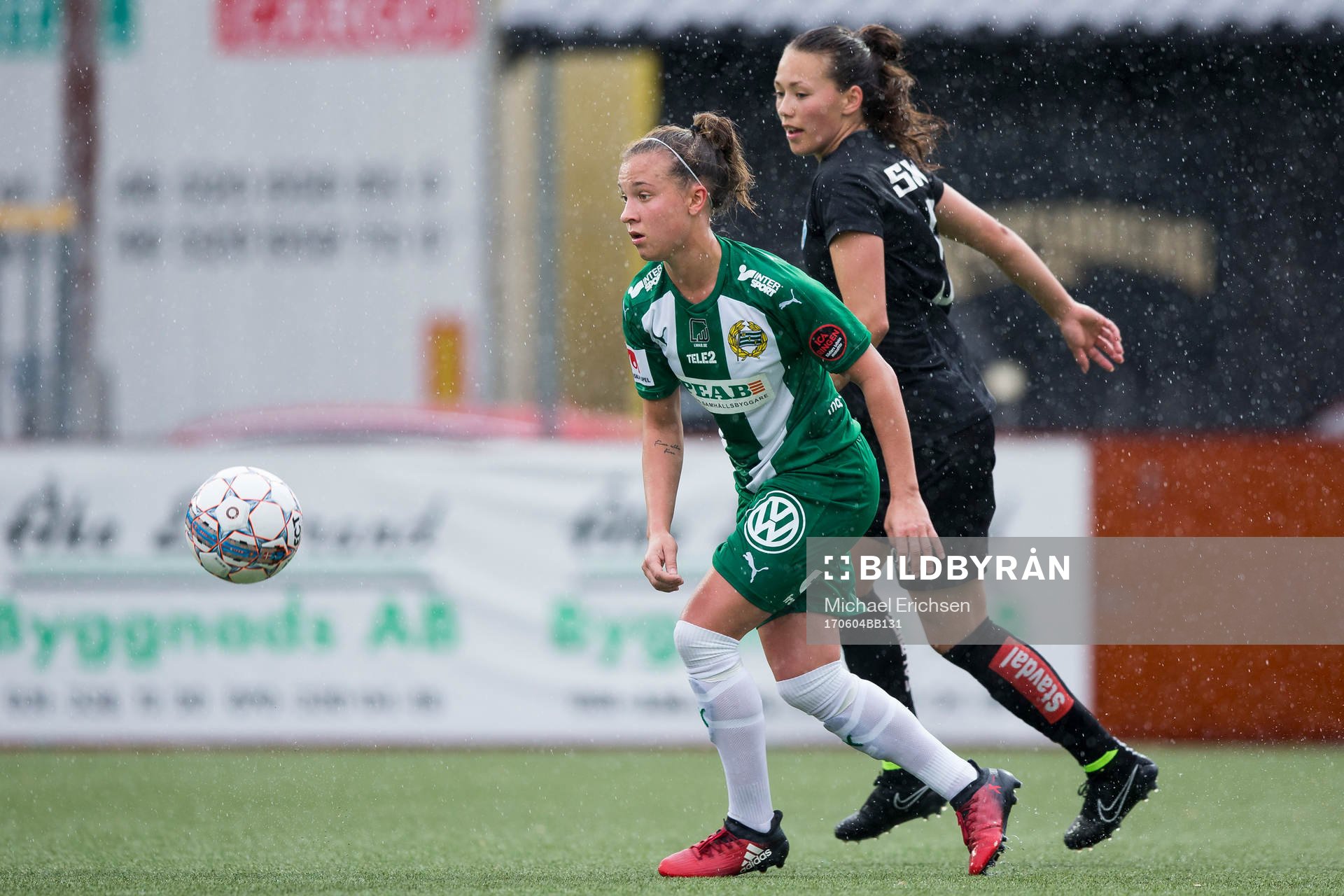 4 Göteborgs Elin Landström mot Hammarbys Filippa Angeldal