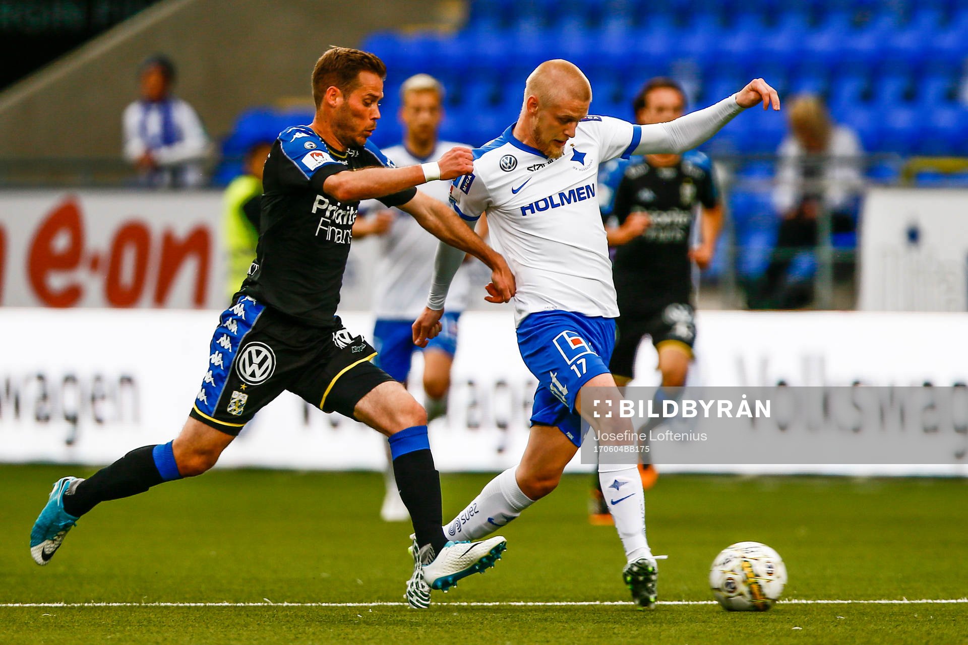 IFK Göteborgs Emil Salomonsson och Norrköpings Karl