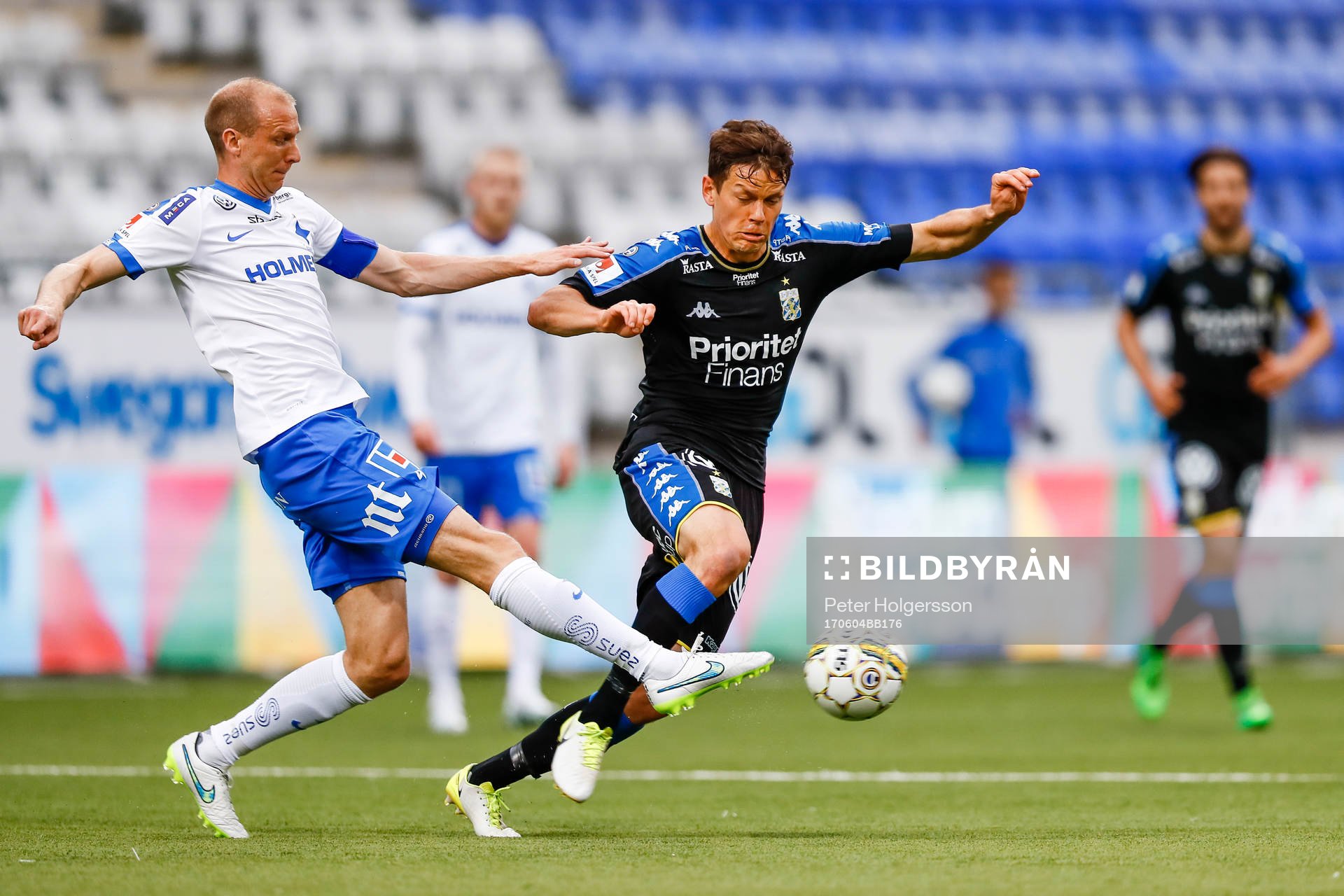Norrköpings Andreas Johansson och IFK Göteborgs Mads