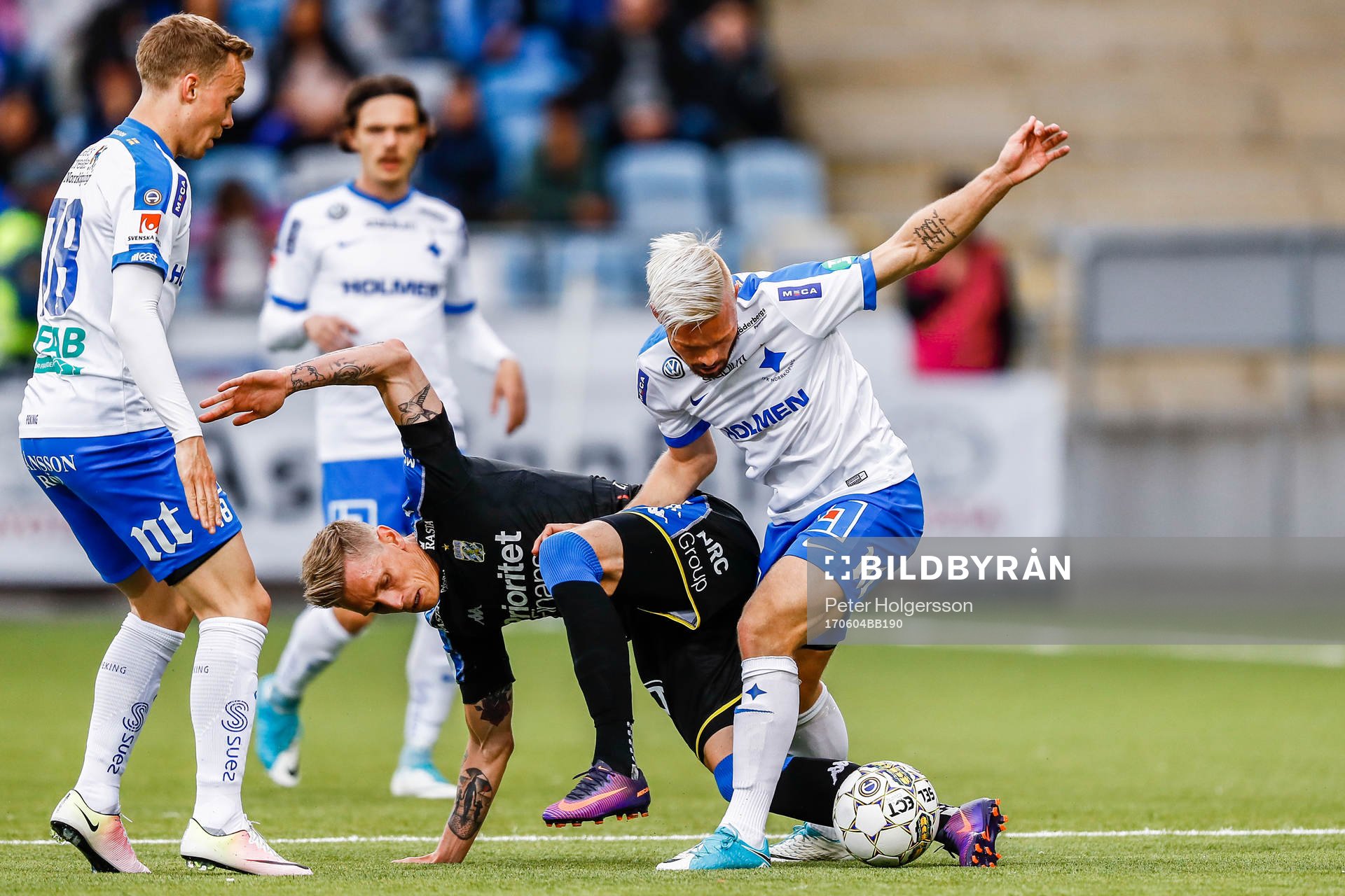 IFK Göteborgs Sören Rieks och Norrköpings Nicklas