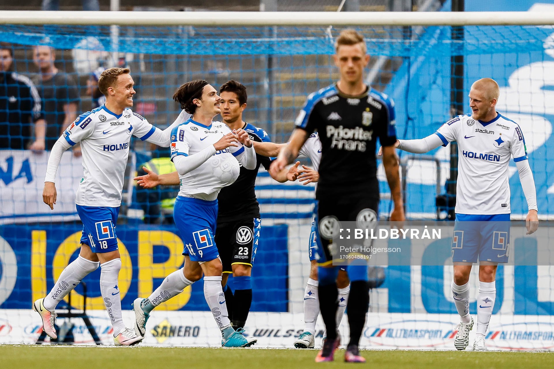 Norrköpings David Moberg Karlsson  jublar