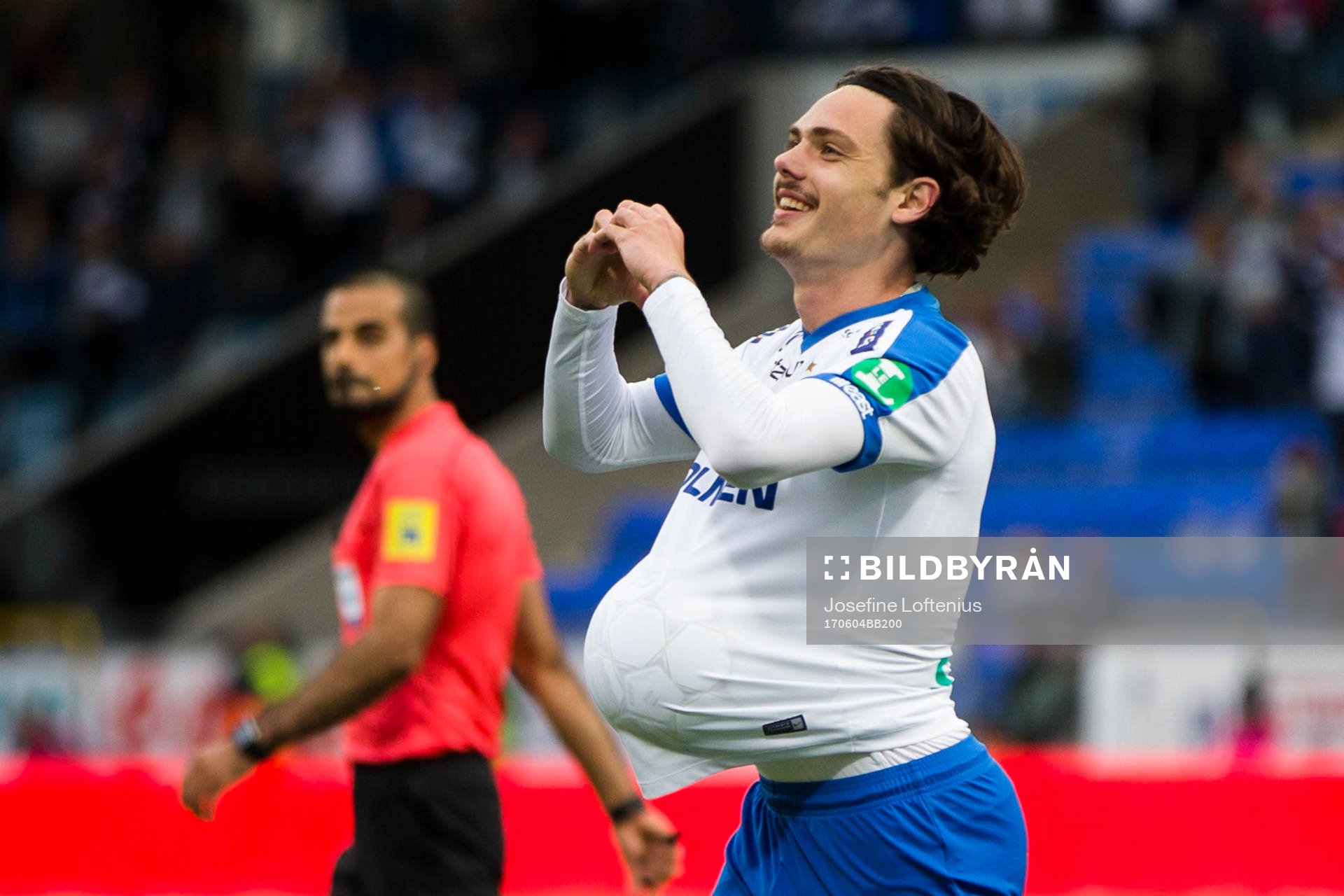 Norrköpings David Moberg Karlsson  jublar