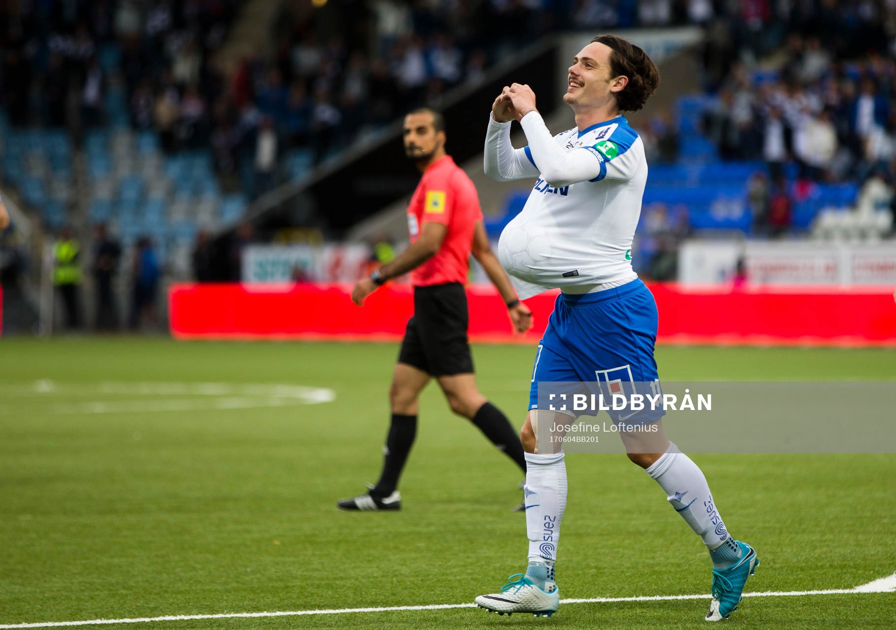 Norrköpings David Moberg Karlsson  jublar