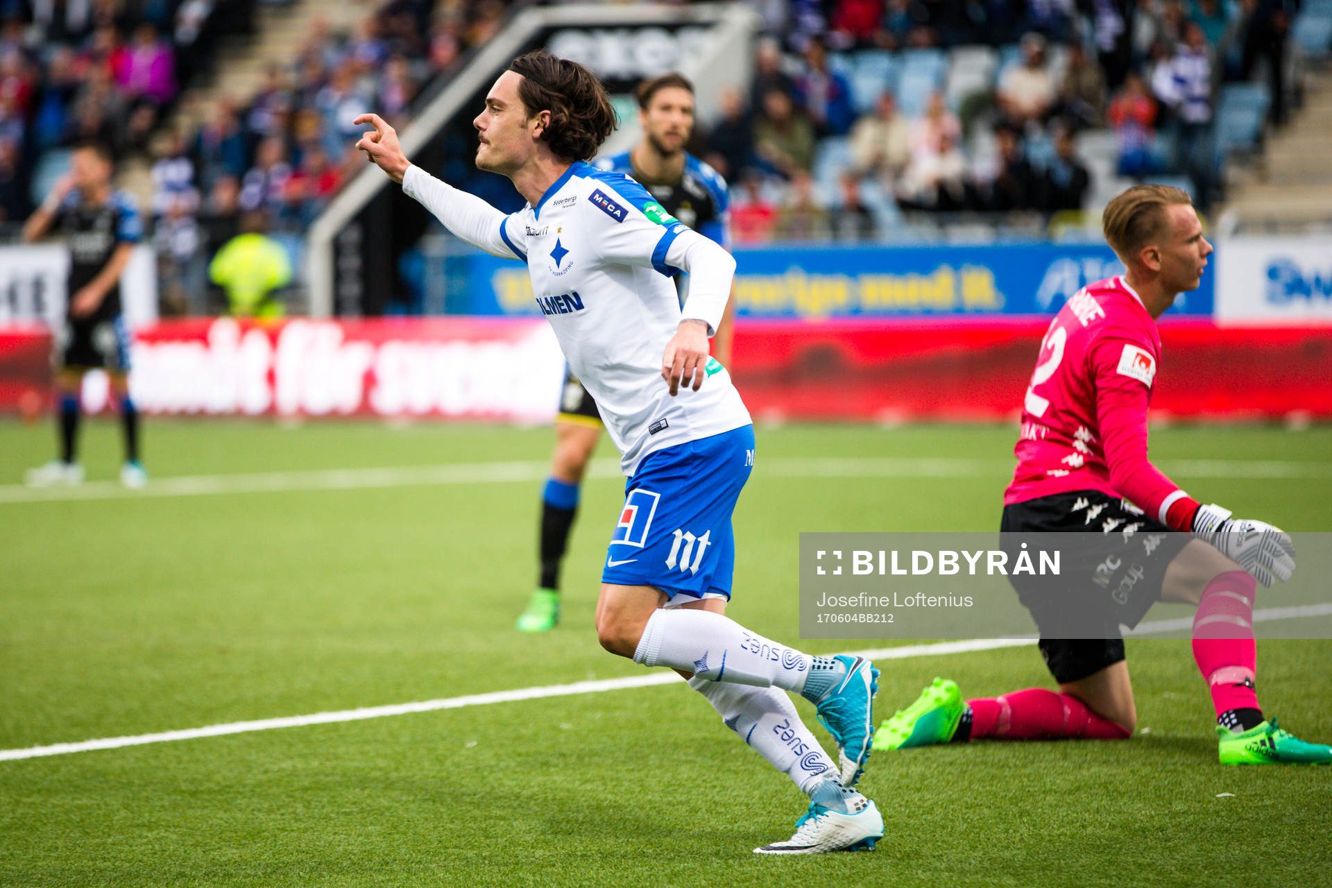Norrköpings David Moberg Karlsson  jublar