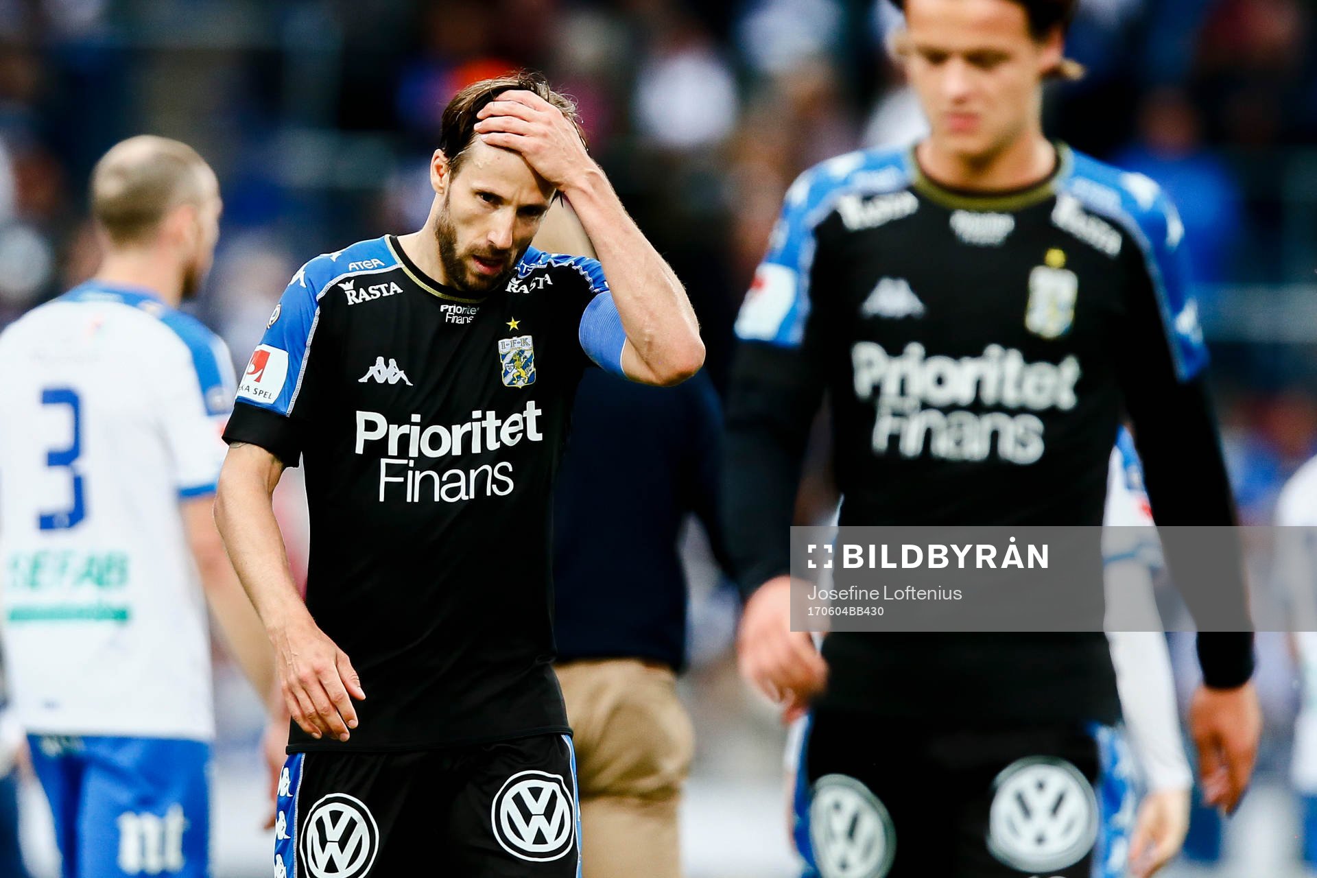 IFK Göteborgs Mattias Bjärsmyr deppar