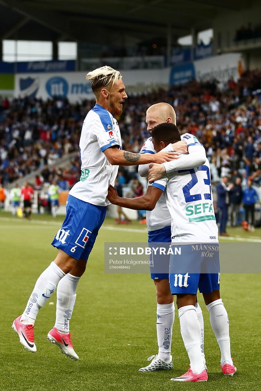 Norrköpings Linus Wahlqvist, Kalle Holmberg och Niclas