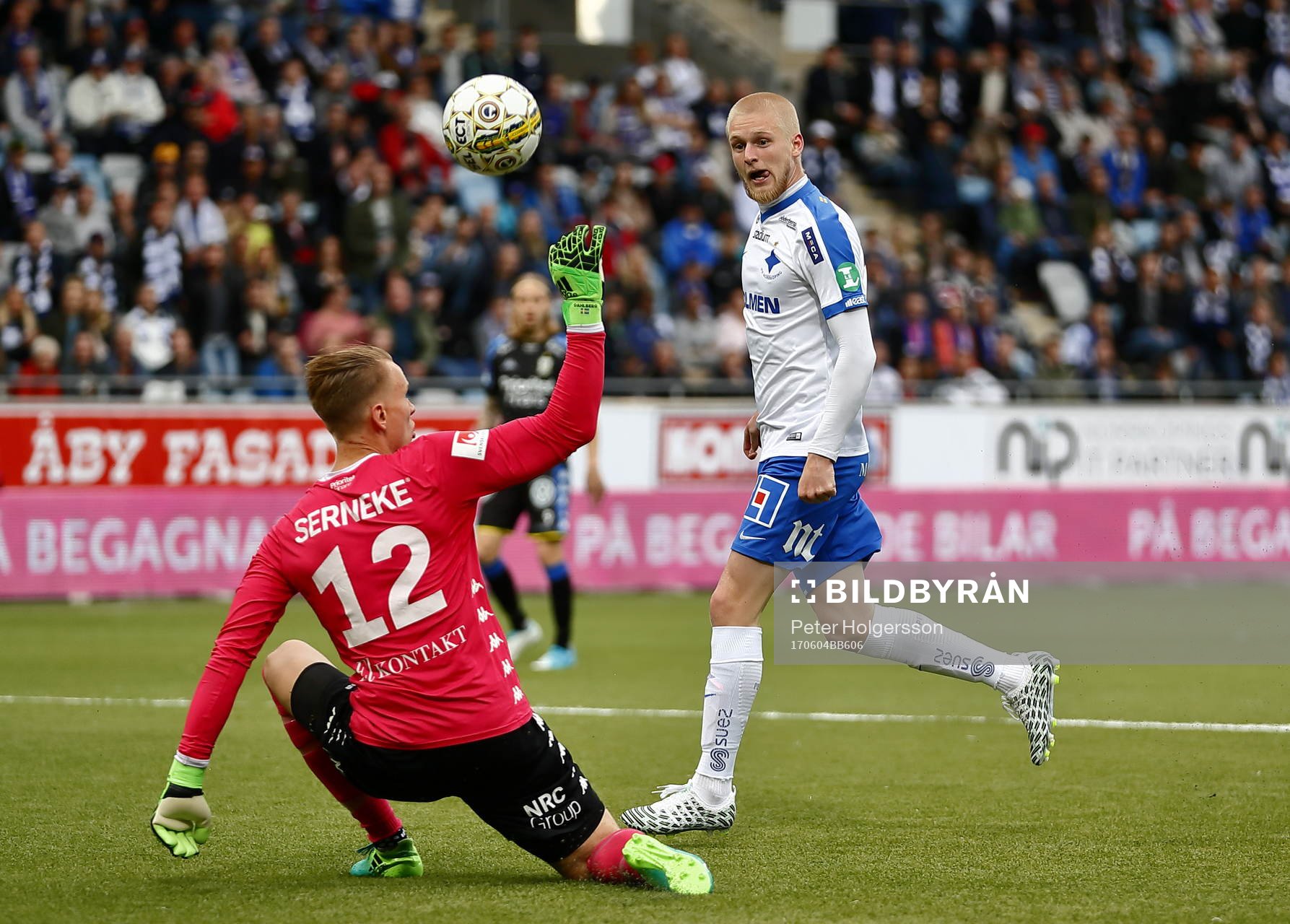 IFK Göteborgs målvakt Pontus Dahlberg och Norrköpings