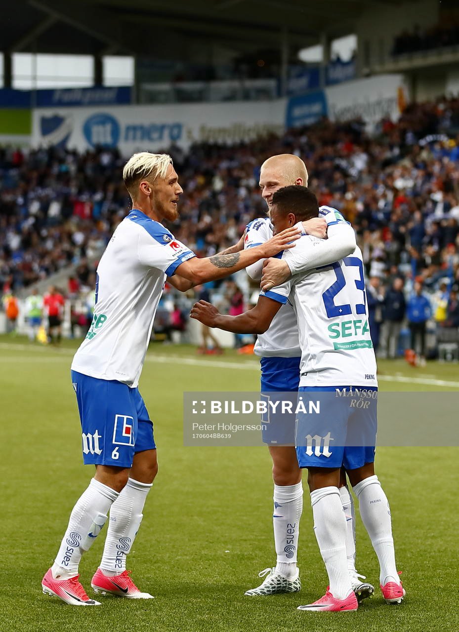Norrköpings Linus Wahlqvist, Kalle Holmberg och Niclas