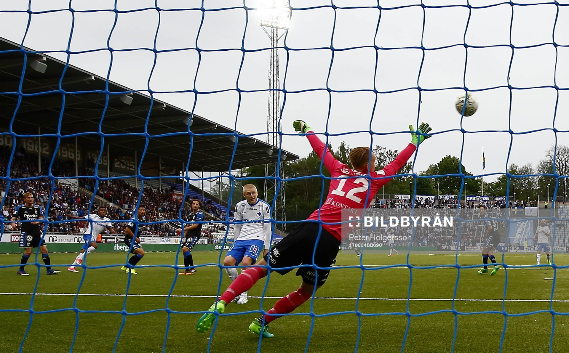 Mål 2-0 av Norrköpings Niclas Eliasson
