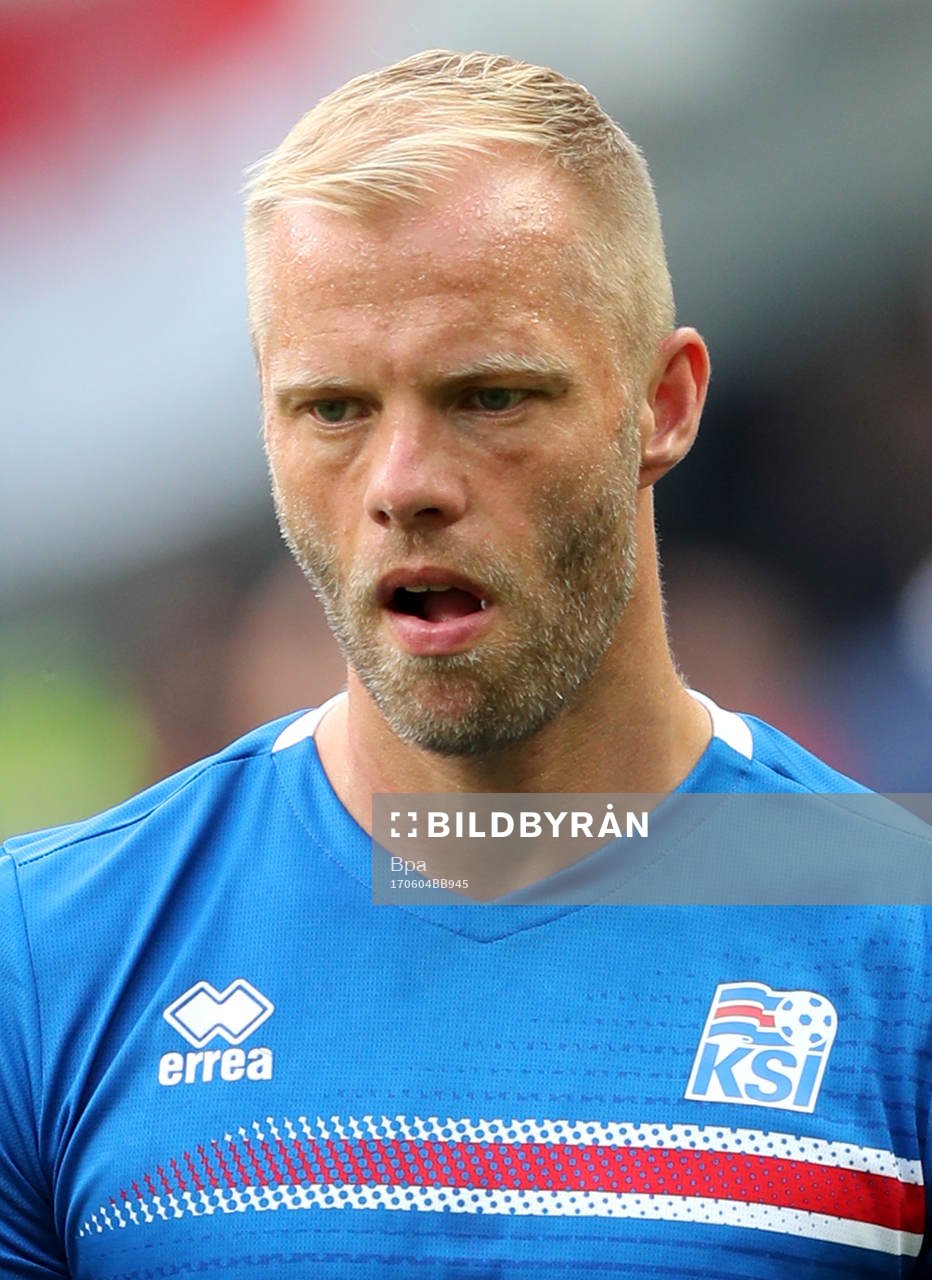 Fotboll, VM 2018, Porträtt, Island: Eidur Gudjohnsen, Island, poserar för ett porträtt den 4 juni 2017 på Island