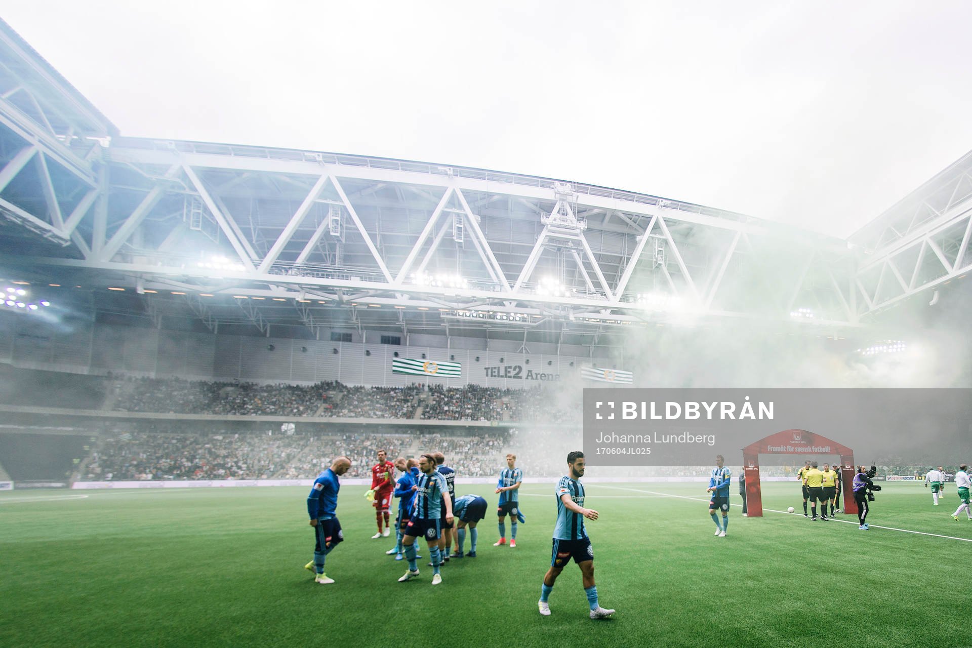 Djurgårdens Othman El Kabir inväntar spel