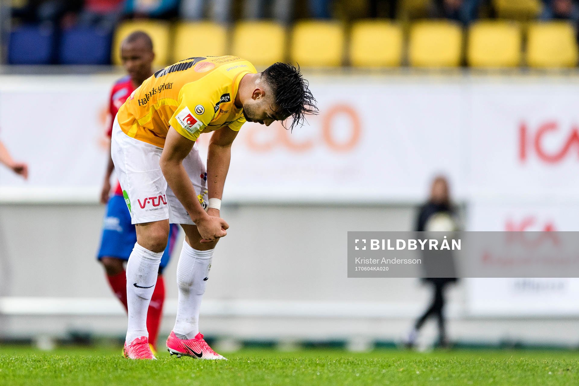 Falkenbergs Amin Nazari deppar