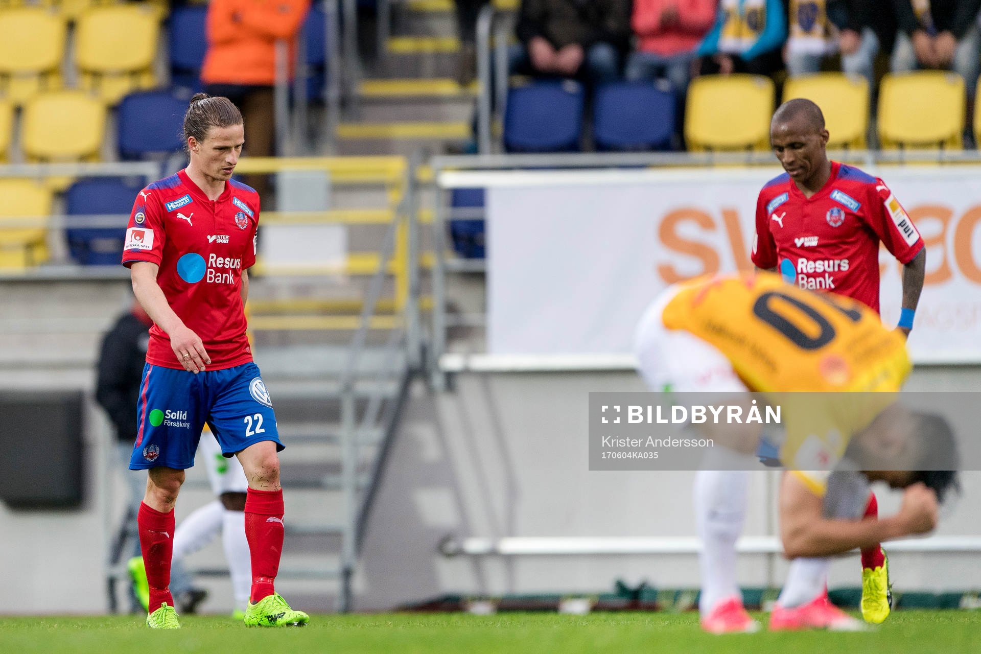 Helsingborgs Jesper Lange deppar