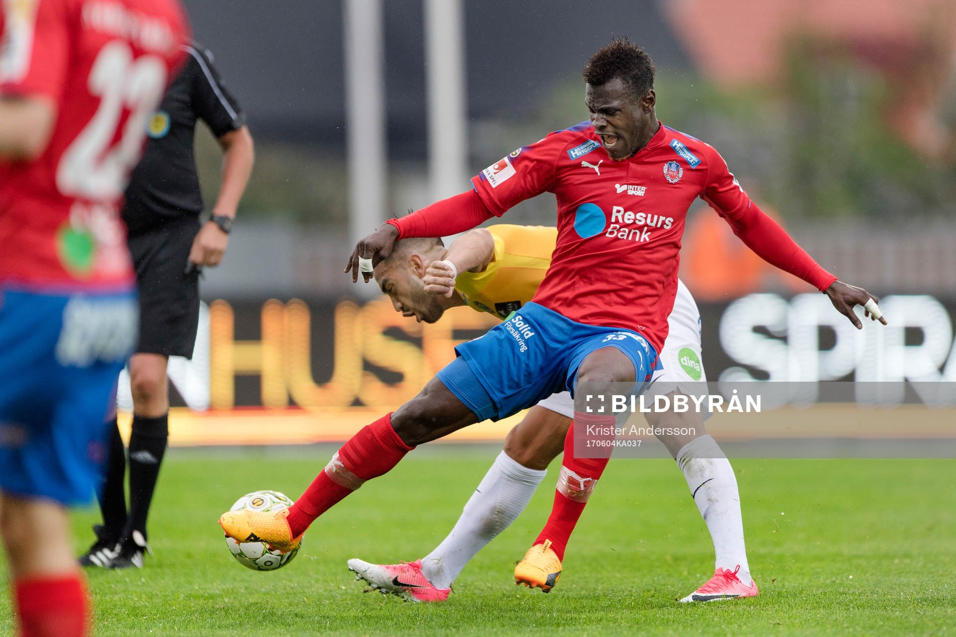 Helsingborgs Edwin Gyimah