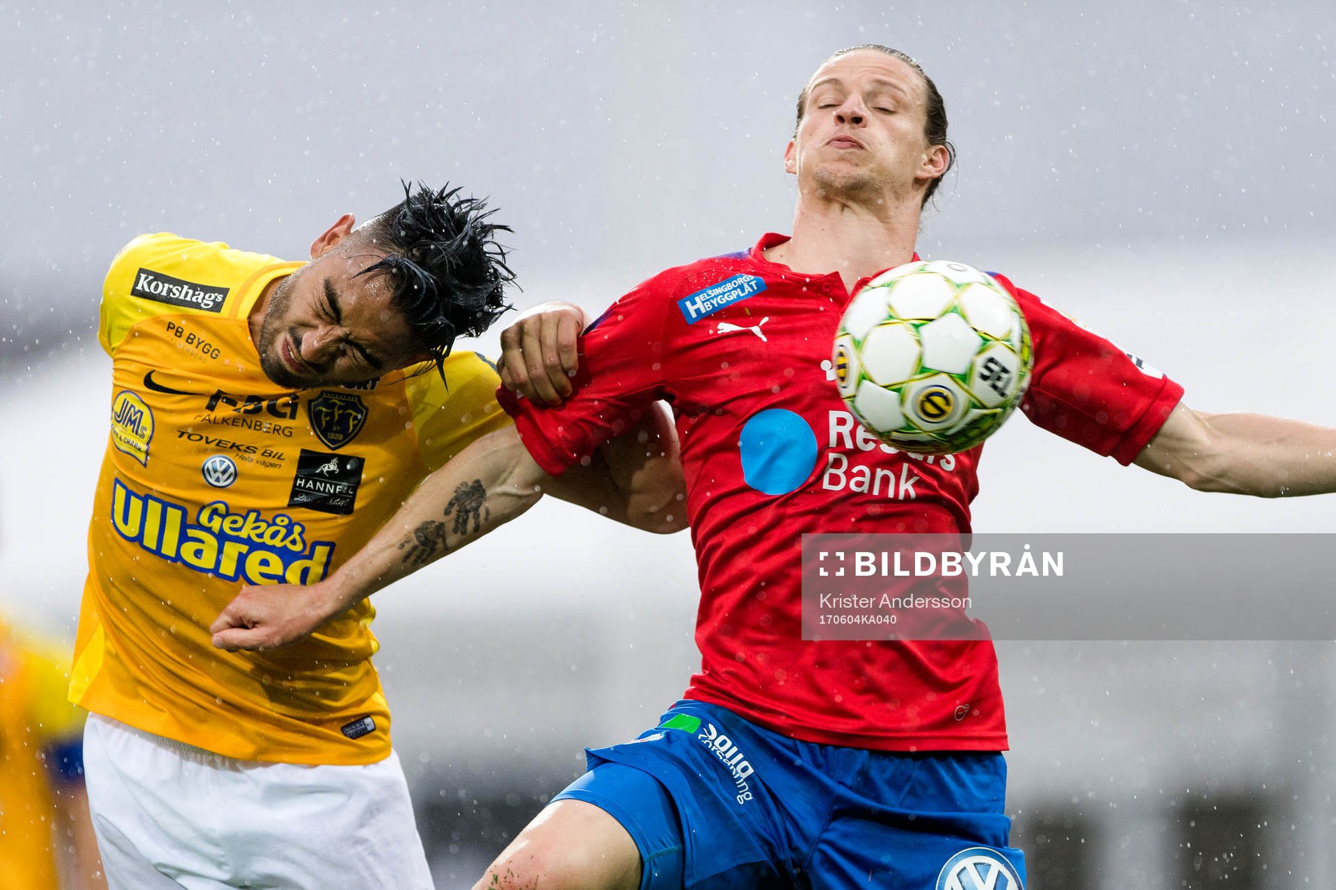 Falkenbergs Amin Nazari och Helsingborgs Jesper Lange