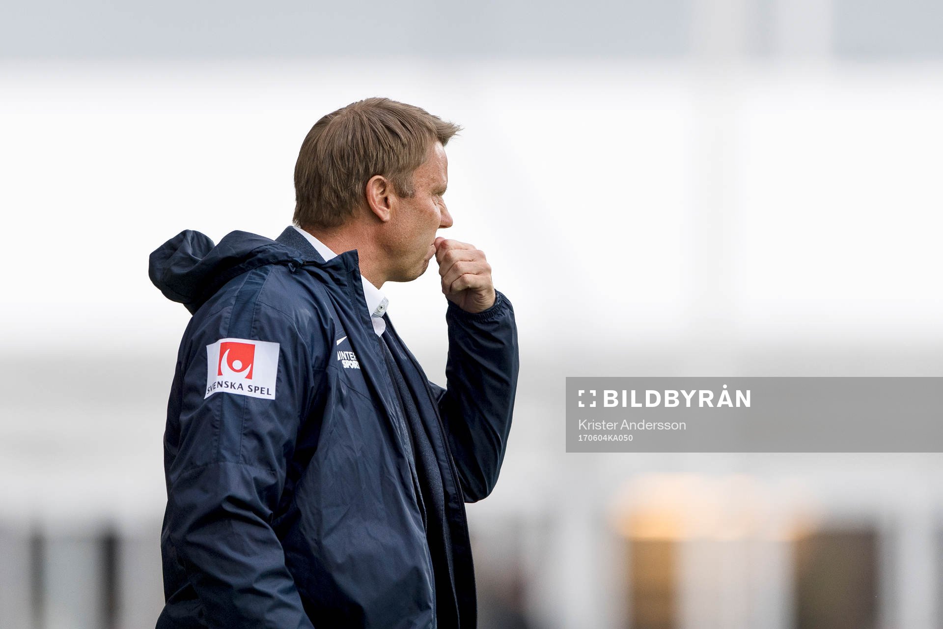 Falkenbergs tränare Hans Eklund