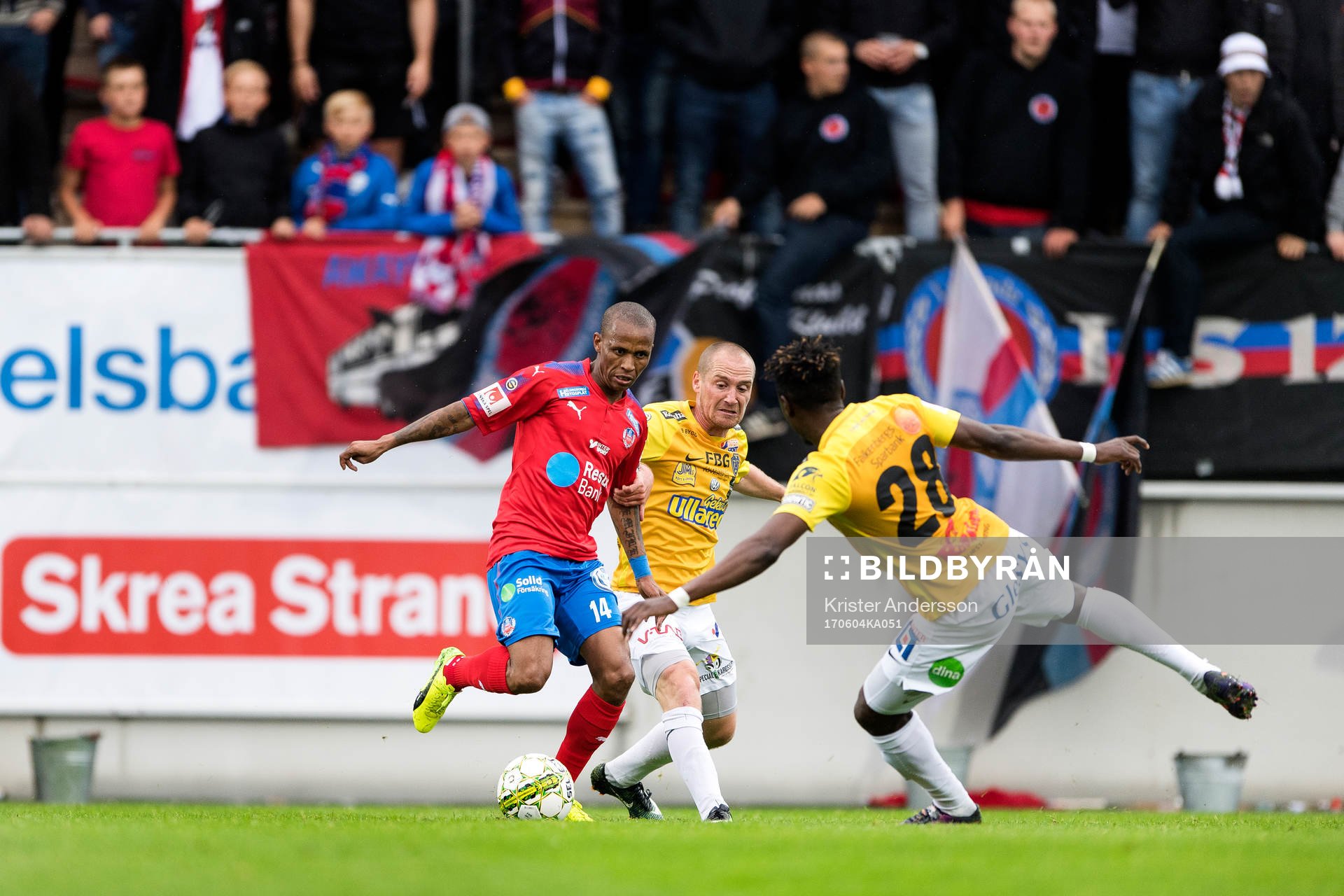 Helsingborgs Bradley Surprise Ralani och Falkenbergs