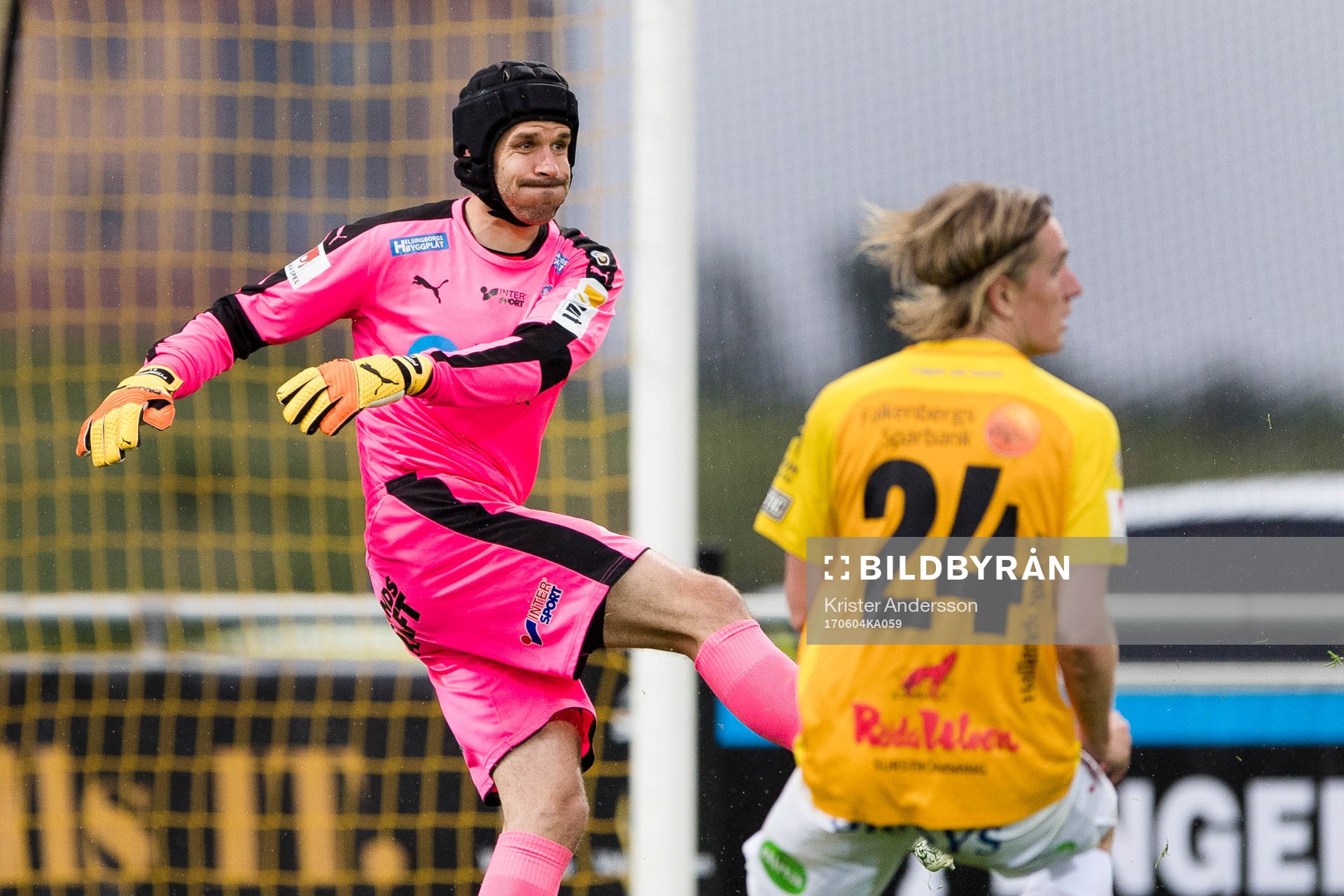 Helsingborgs målvakt Matt Pyzdrowski