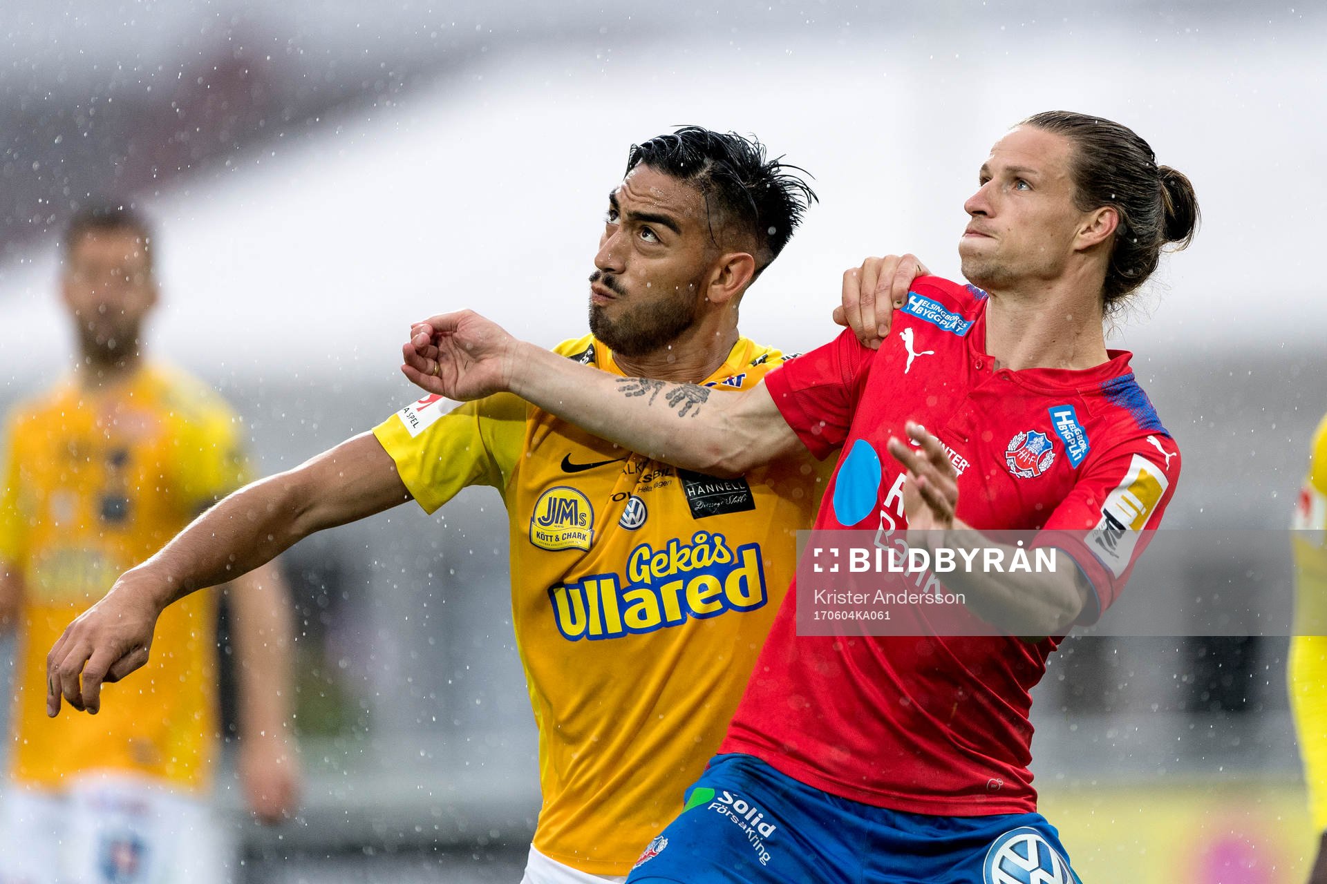 Falkenbergs Amin Nazari och Helsingborgs Jesper Lange