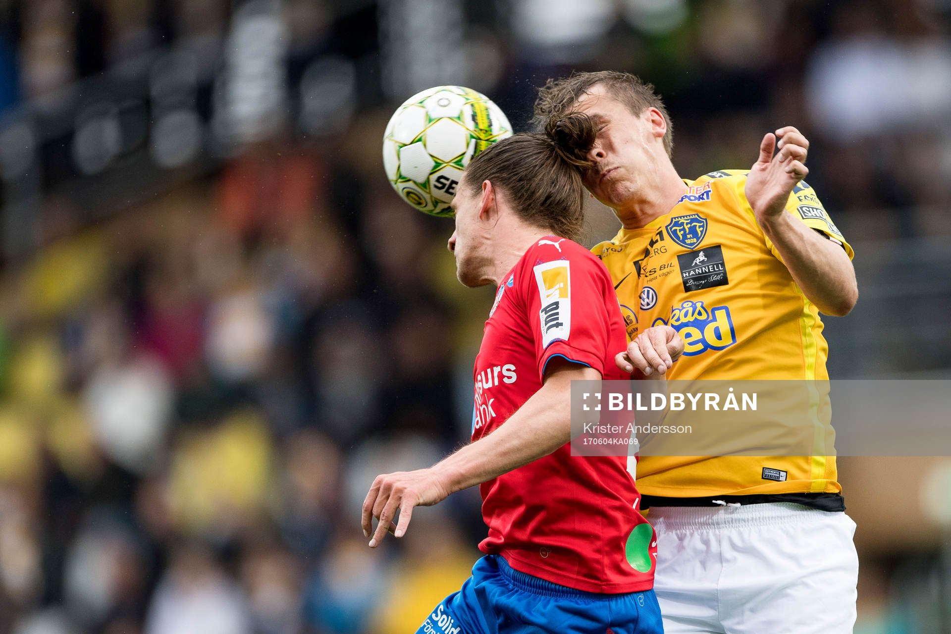 Helsingborgs Jesper Lange och Falkenbergs Daniel Johansson