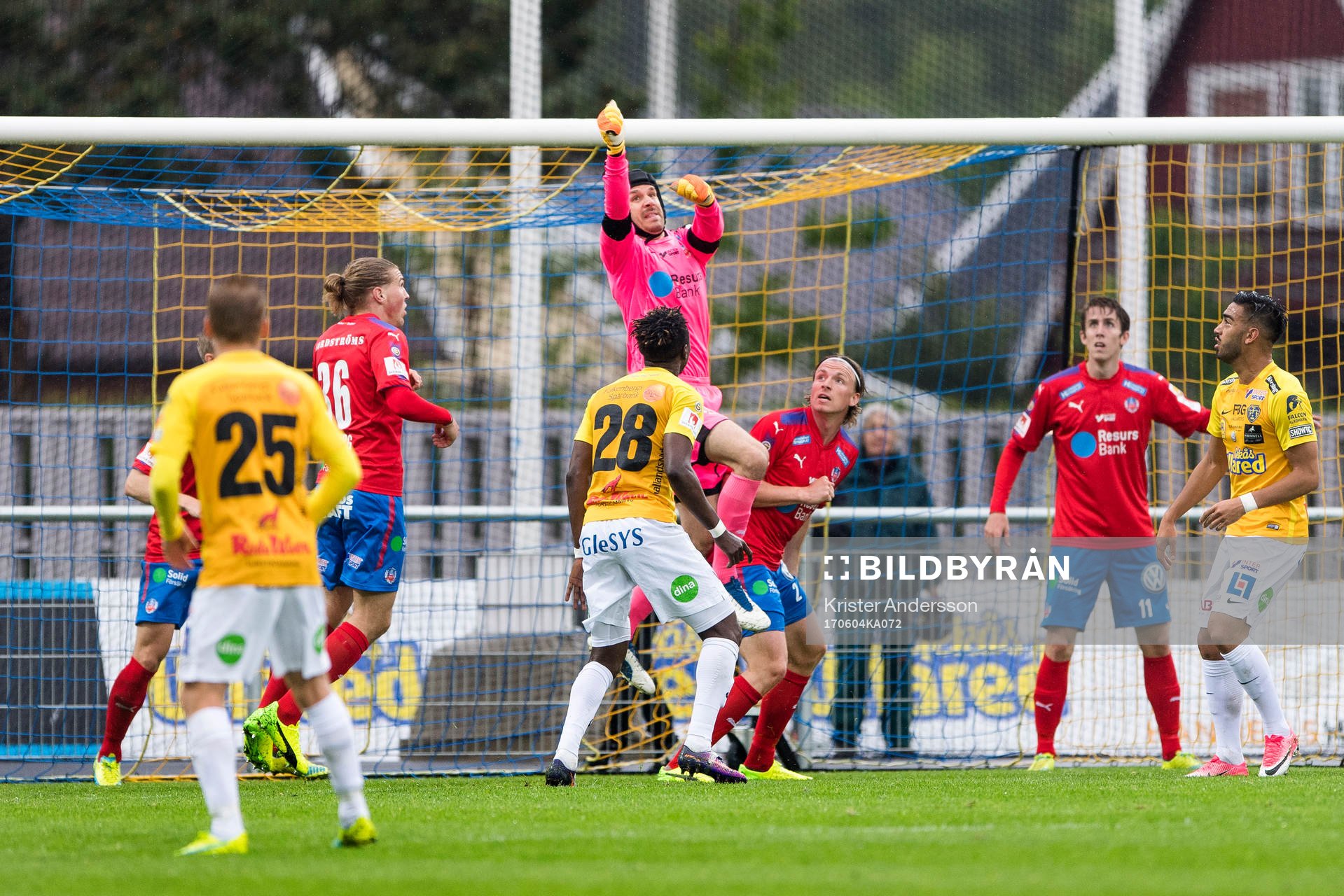 Helsingborgs målvakt Matt Pyzdrowski