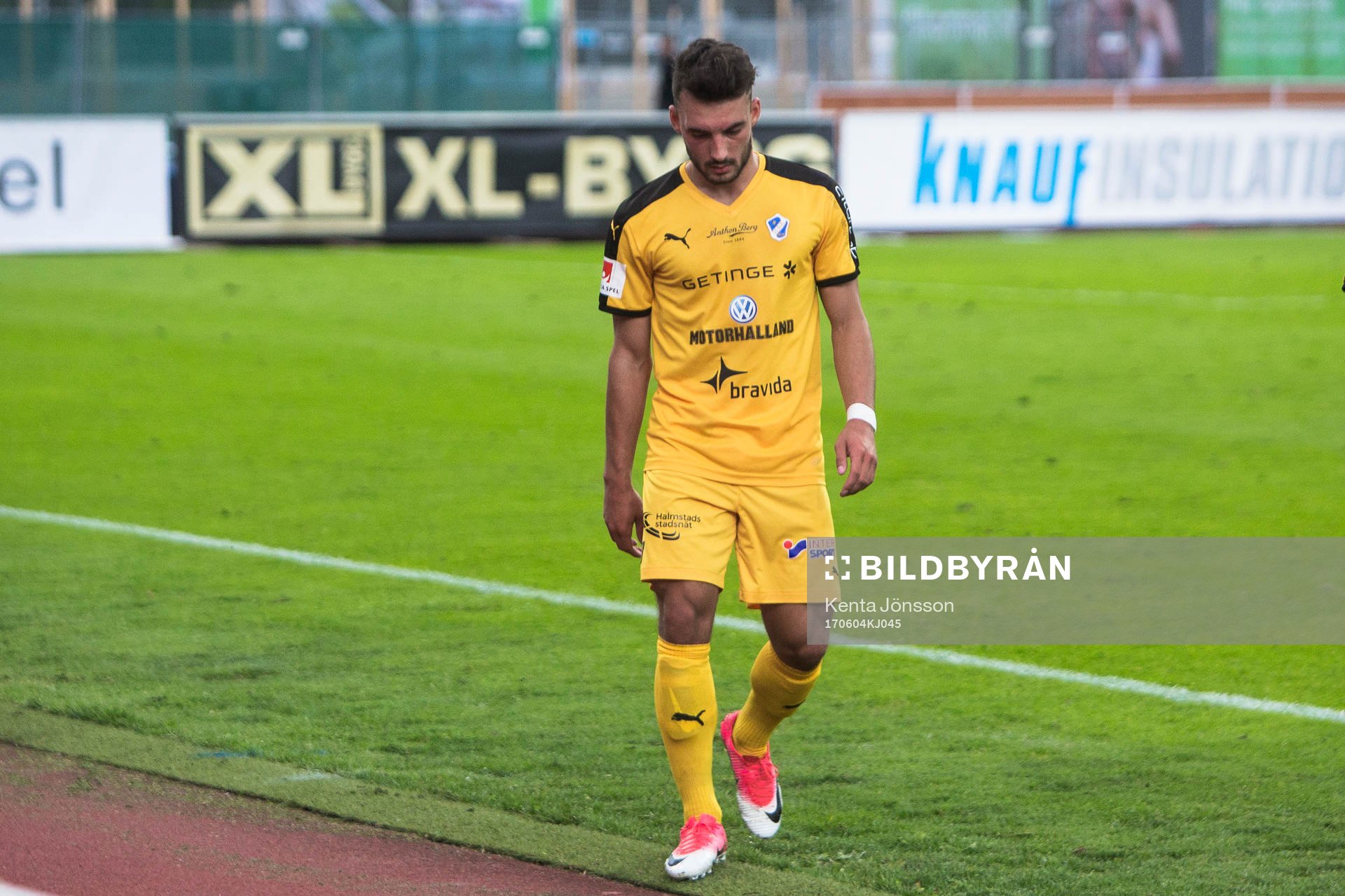 Halmstads Sead Haksabanovic deppar