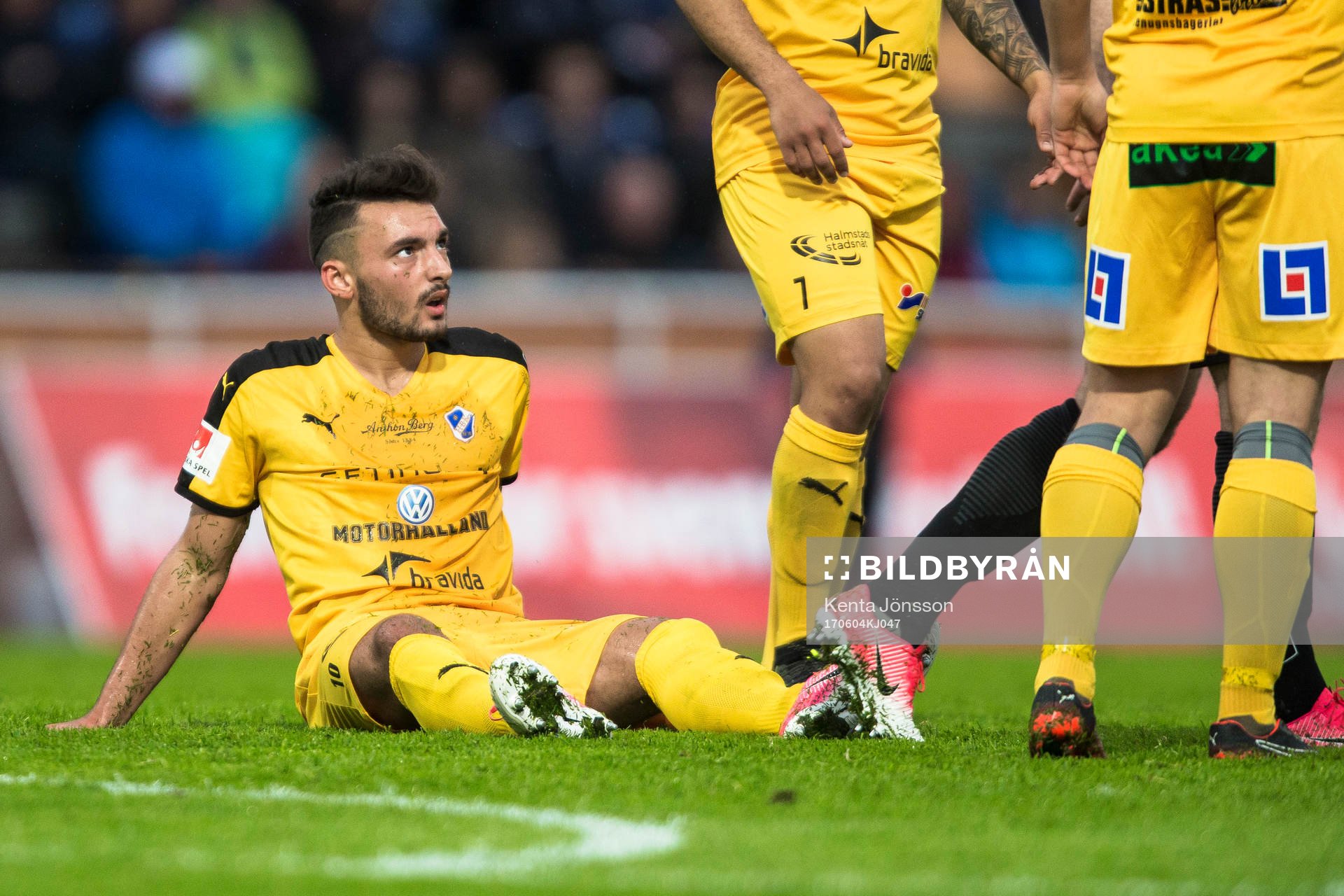 Halmstads Sead Haksabanovic deppar