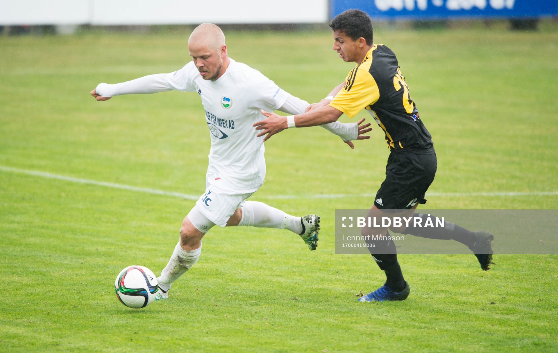 IFK Hässleholms Waed Shaif i matchen i division 2 mellan
