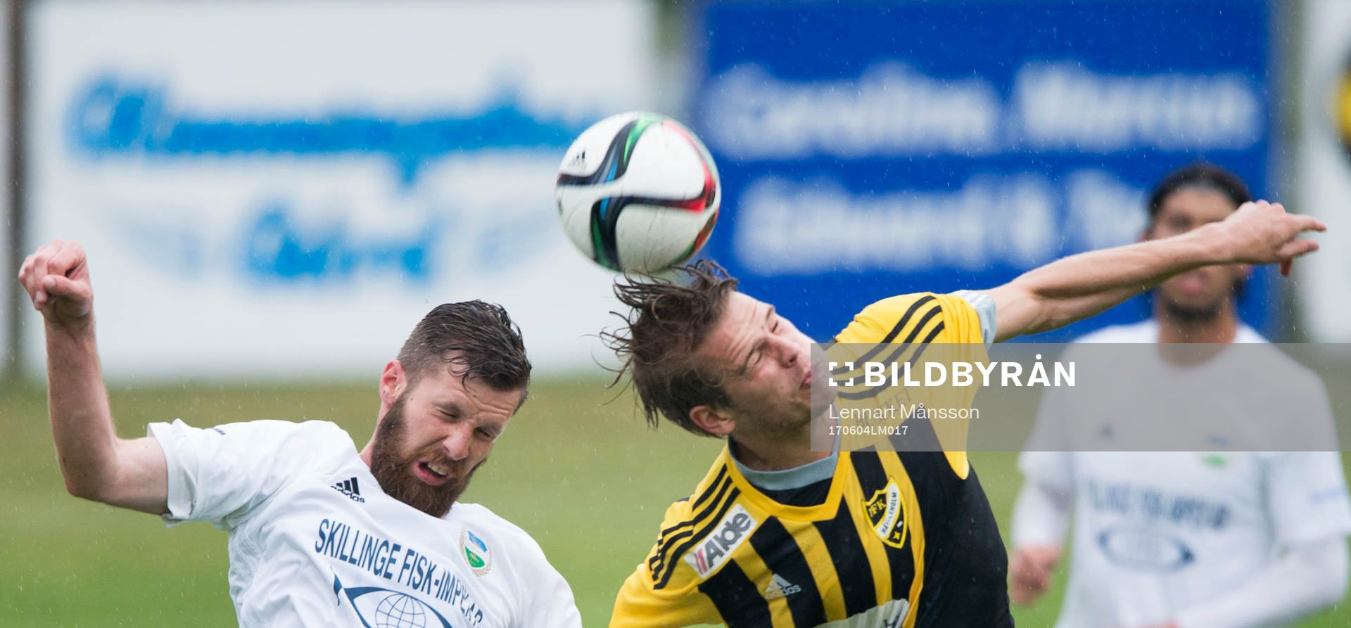 IFK Hässleholms  Filip Ranmo i matchen i division 2 mellan