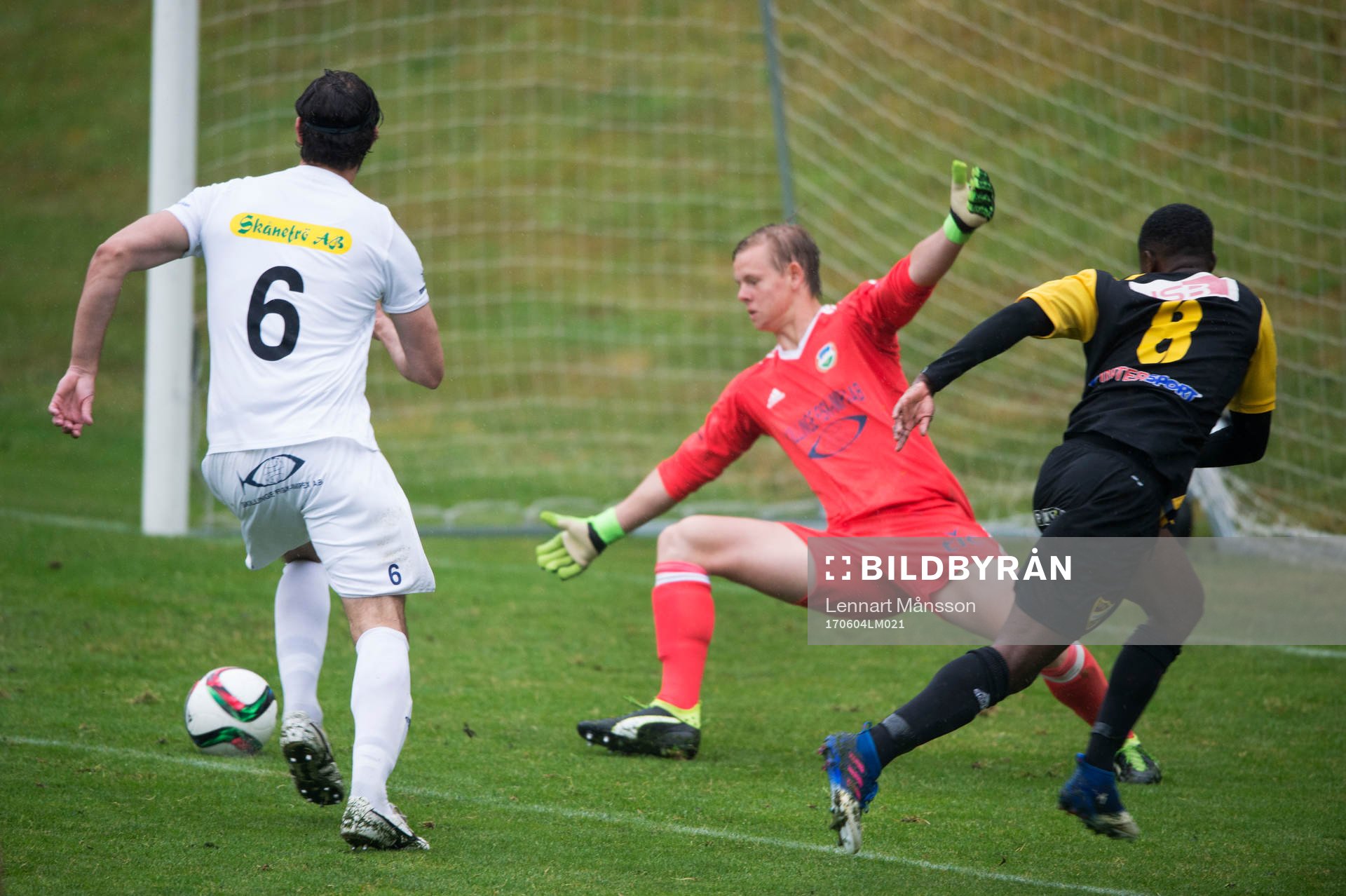 i matchen i division 2 mellan Österlen och IFK Hässleholm