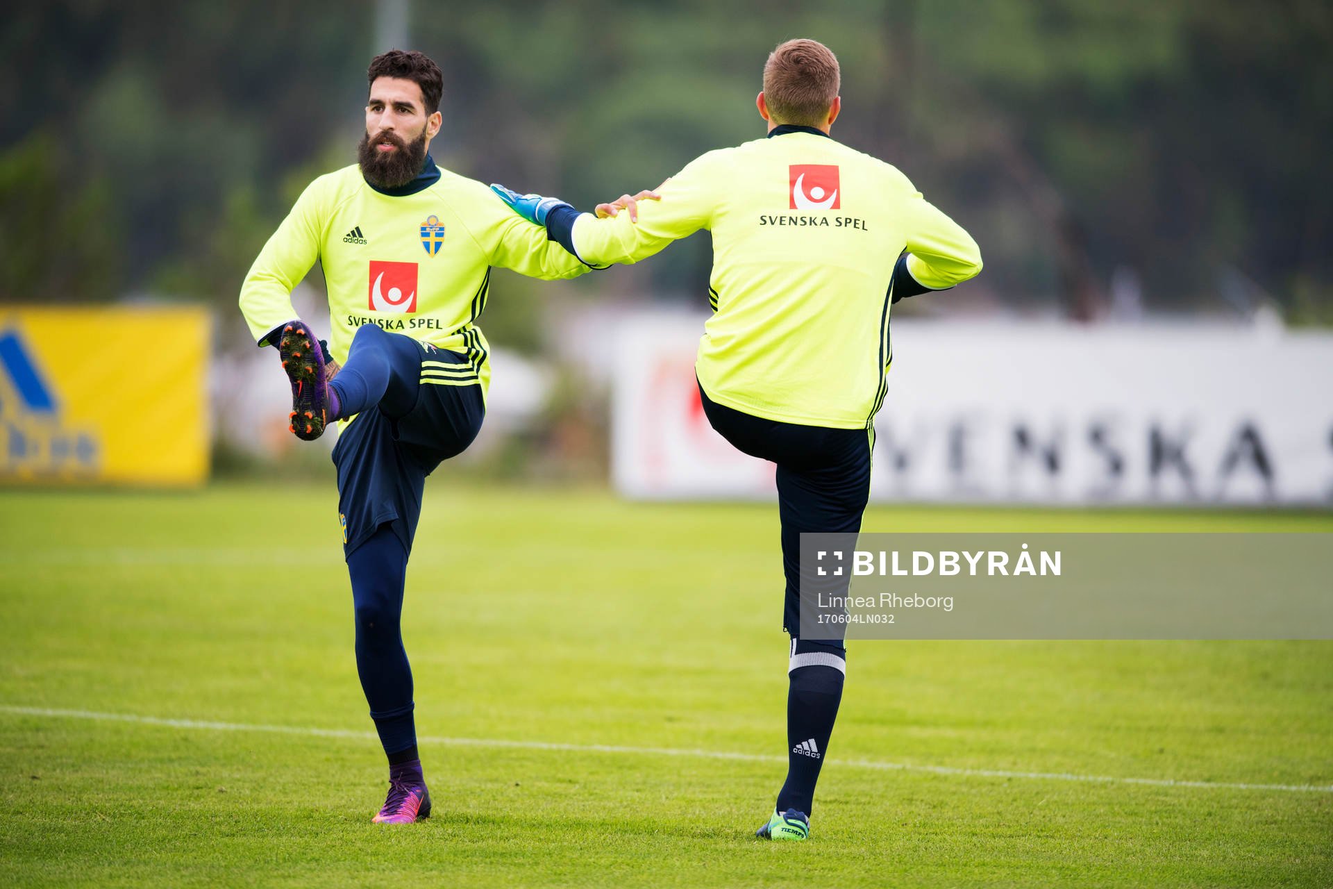 Jimmy Durmaz och Ludwig Augustinsson