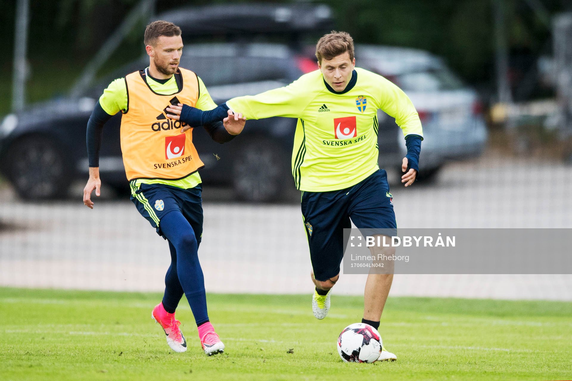 Marcus Berg och Victor Nilsson Lindelöf
