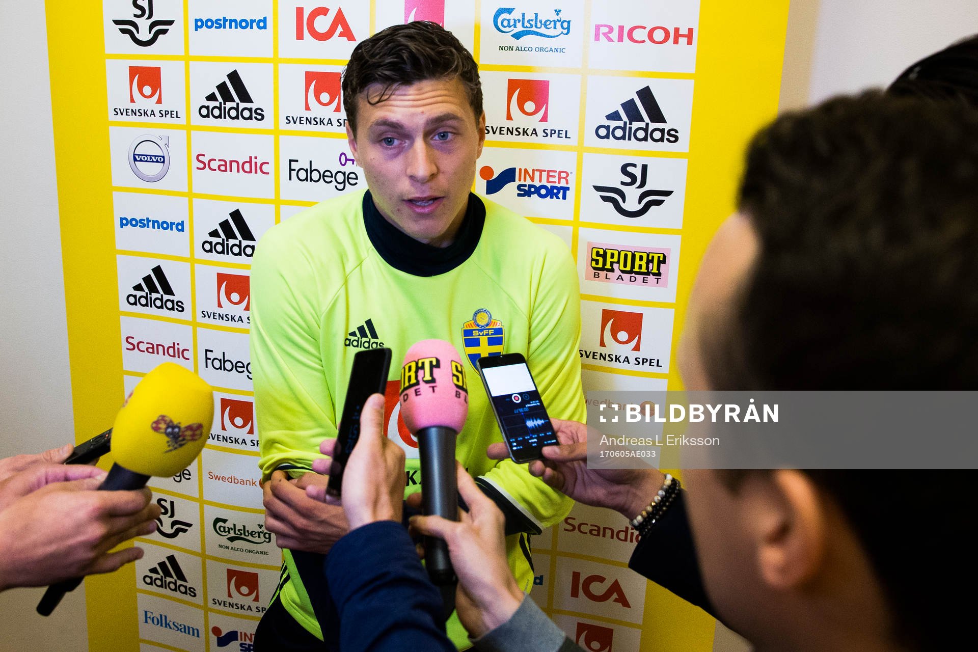 Sveriges Victor Nilsson Lindelöf