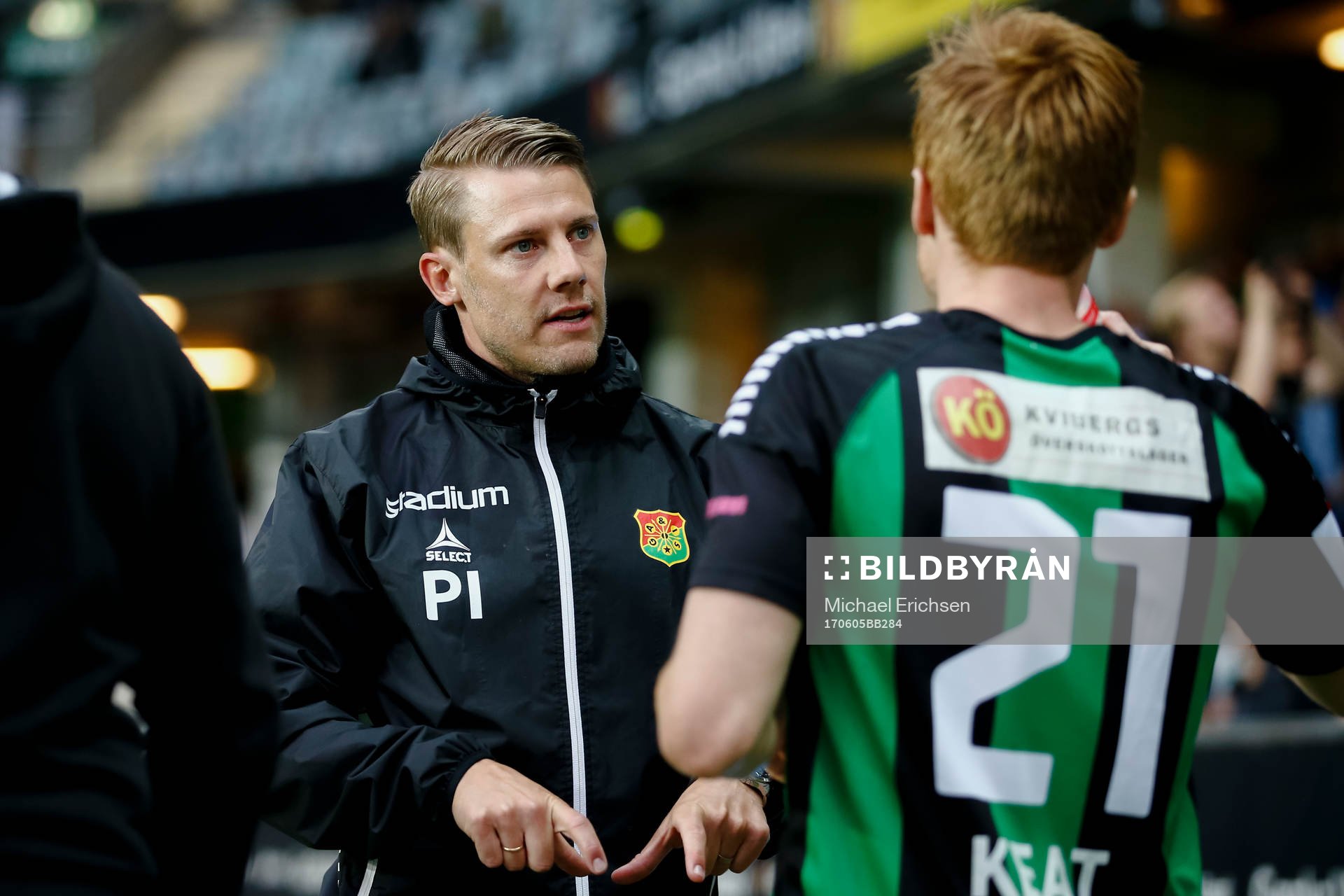GAIS tränare Patrik Ingelsten