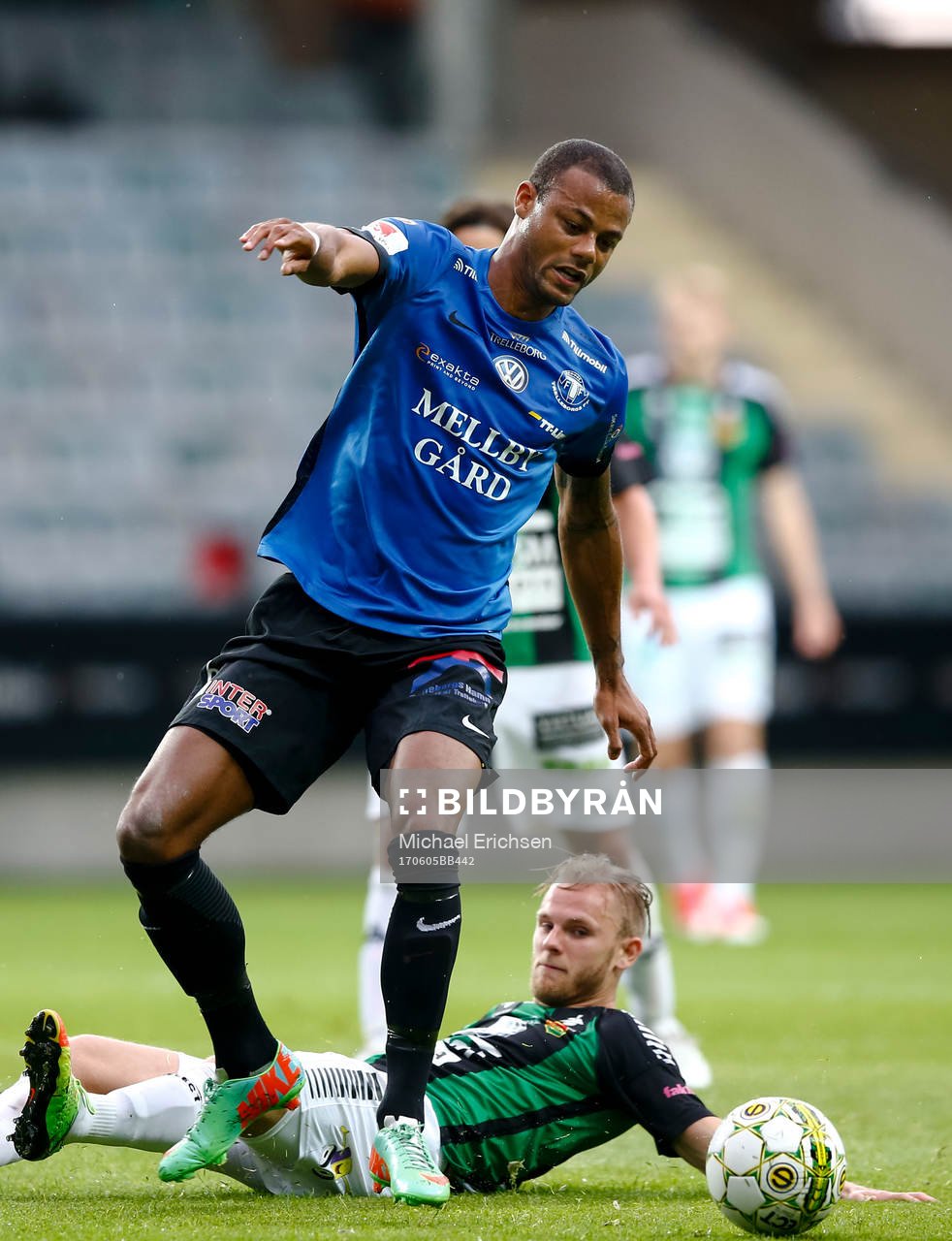 Trelleborgs Salif Camara Jönsson och GAIS Niclas Andersén