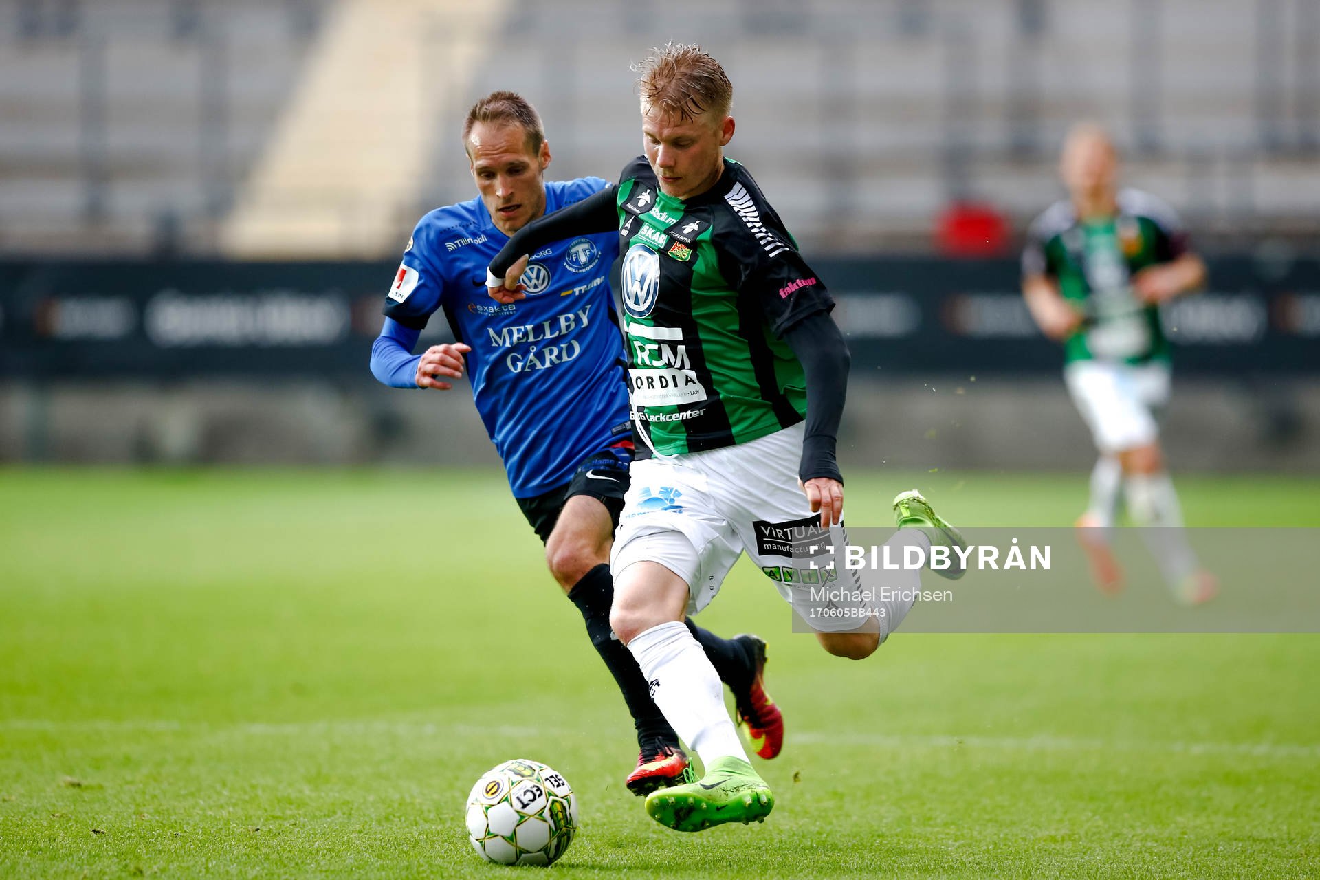 Trelleborgs Zoran Jovanovic och GAIS Johan Svahn